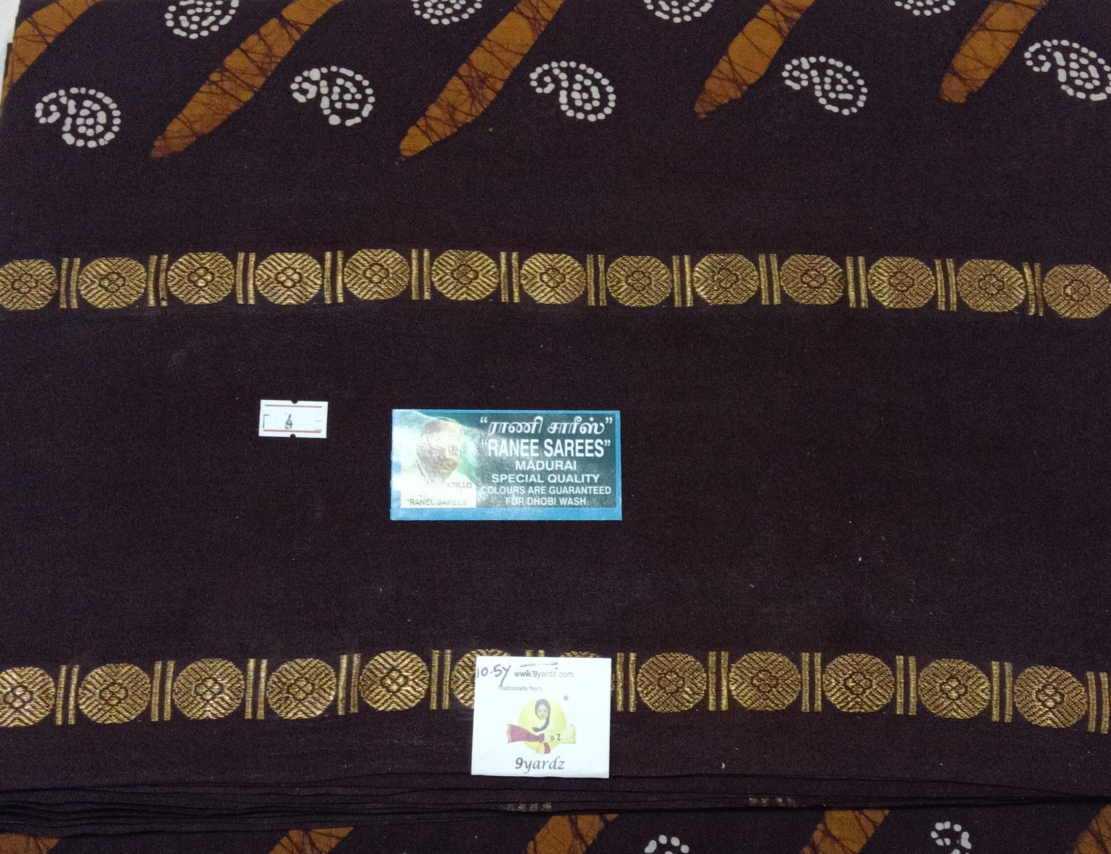 Ranee voyal saree 10.5yardz(9.5mtrs)