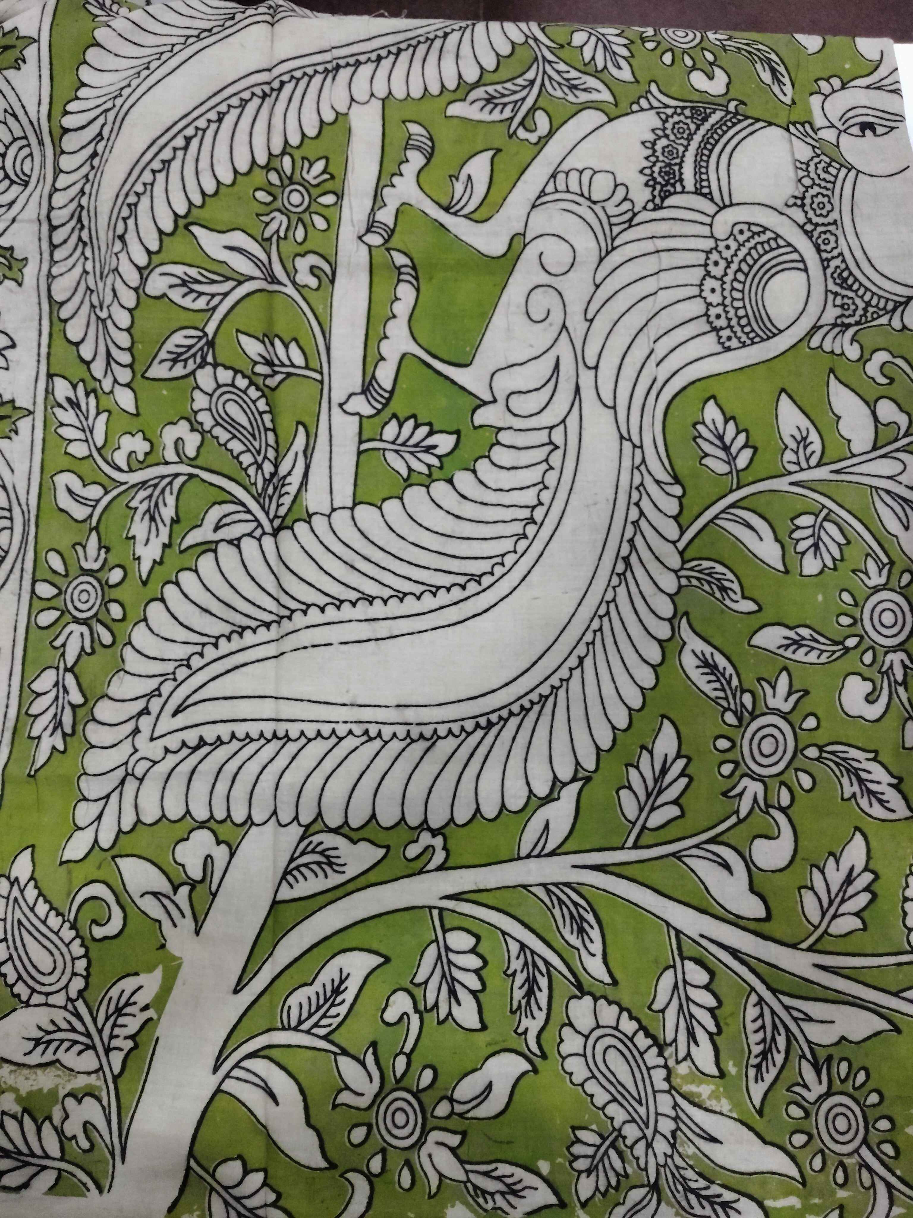 Kalamkari cotton 6yardz