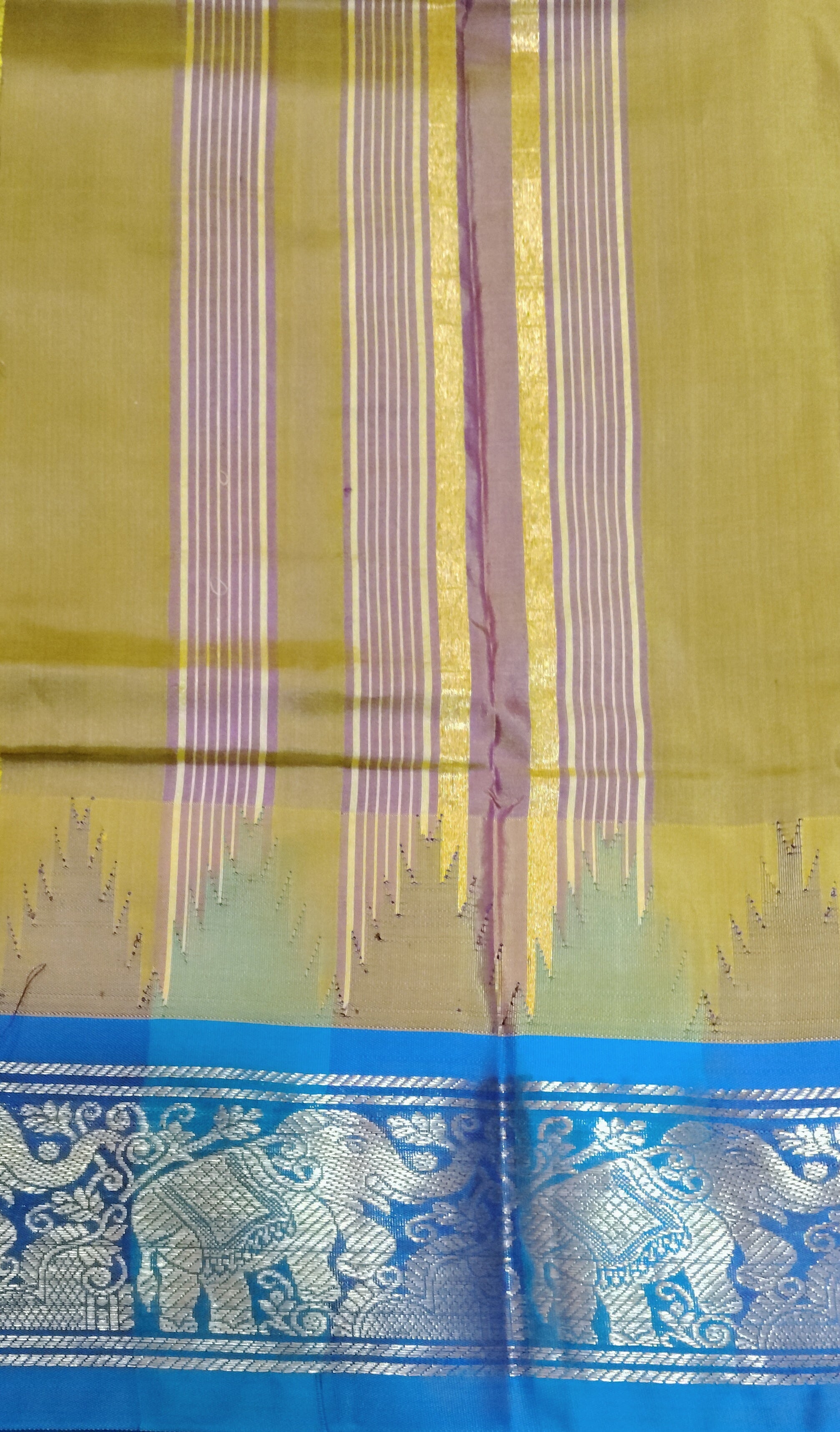 Pure silk Dhoti 4muzham Thalambhu