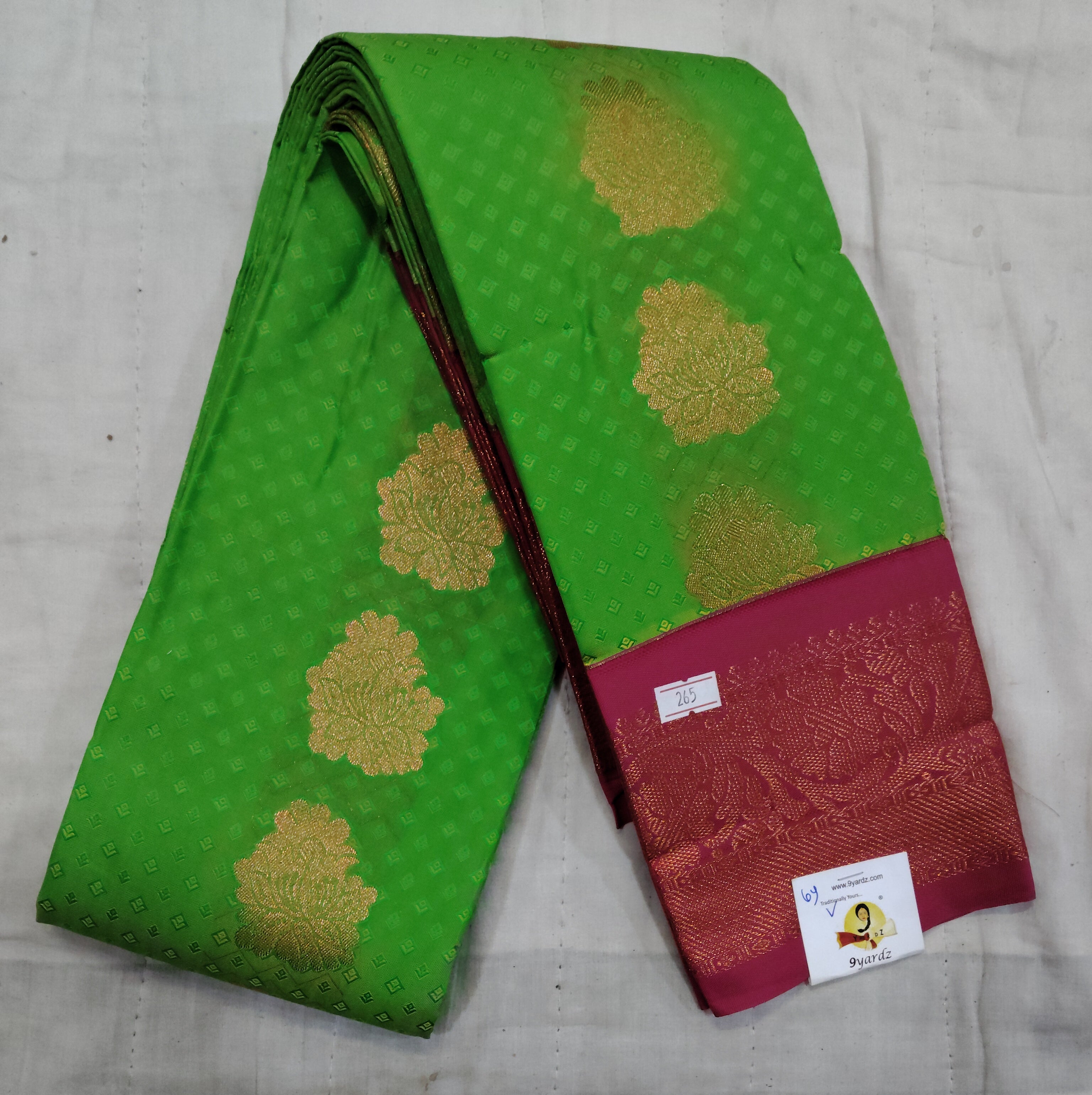 Art silk 6yardz sarees