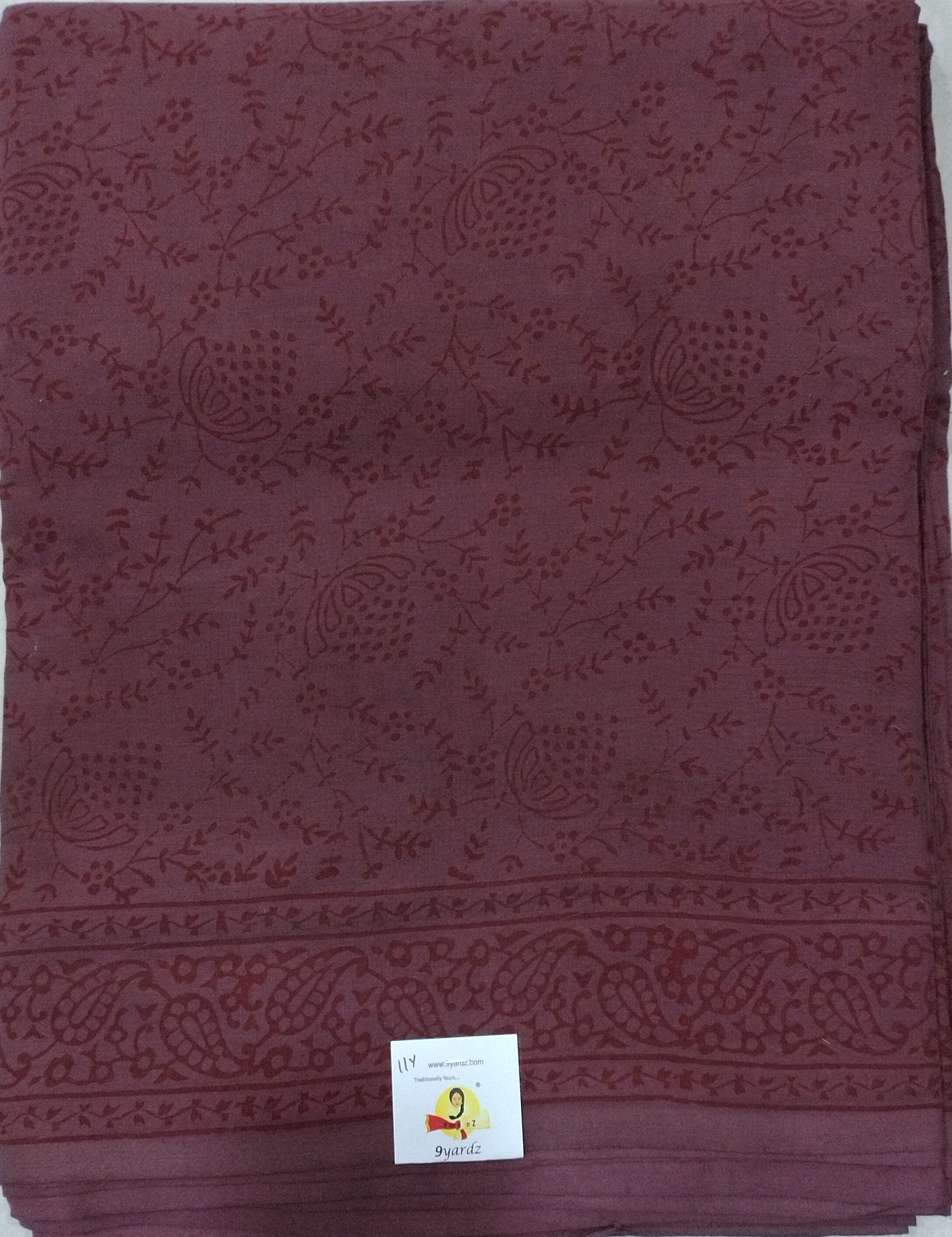 Baag/soft cotton Madisar 11 yards