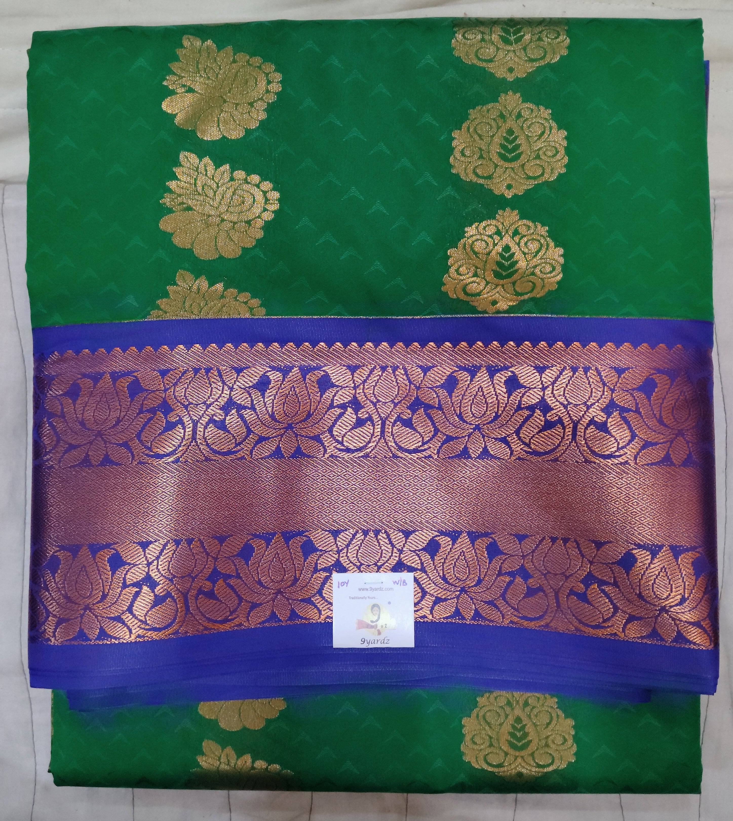Ellampillai silk 10yards madisar plus blouse