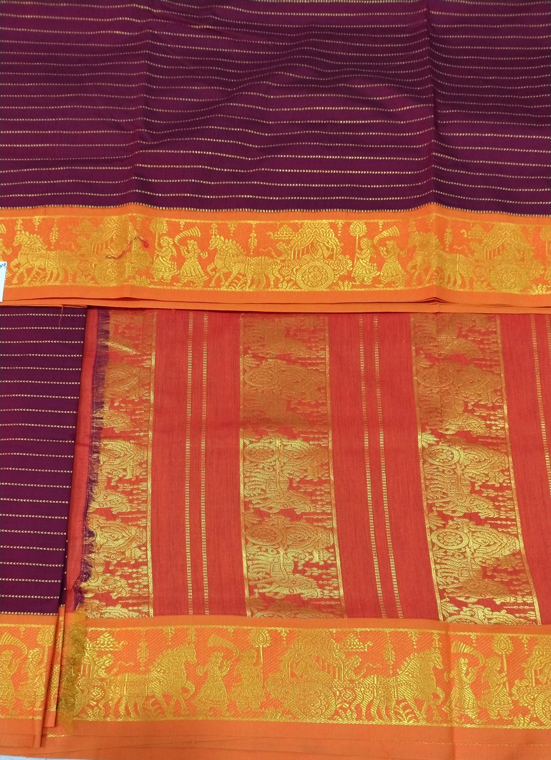 Akshaya cotton 10.25 yards madisar