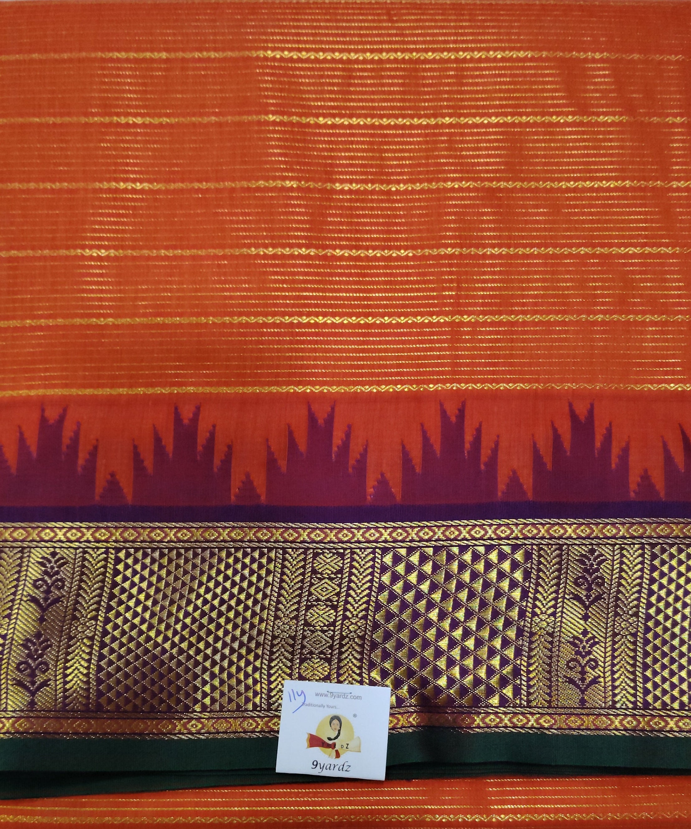 Akshaya cotton 11yards madidare