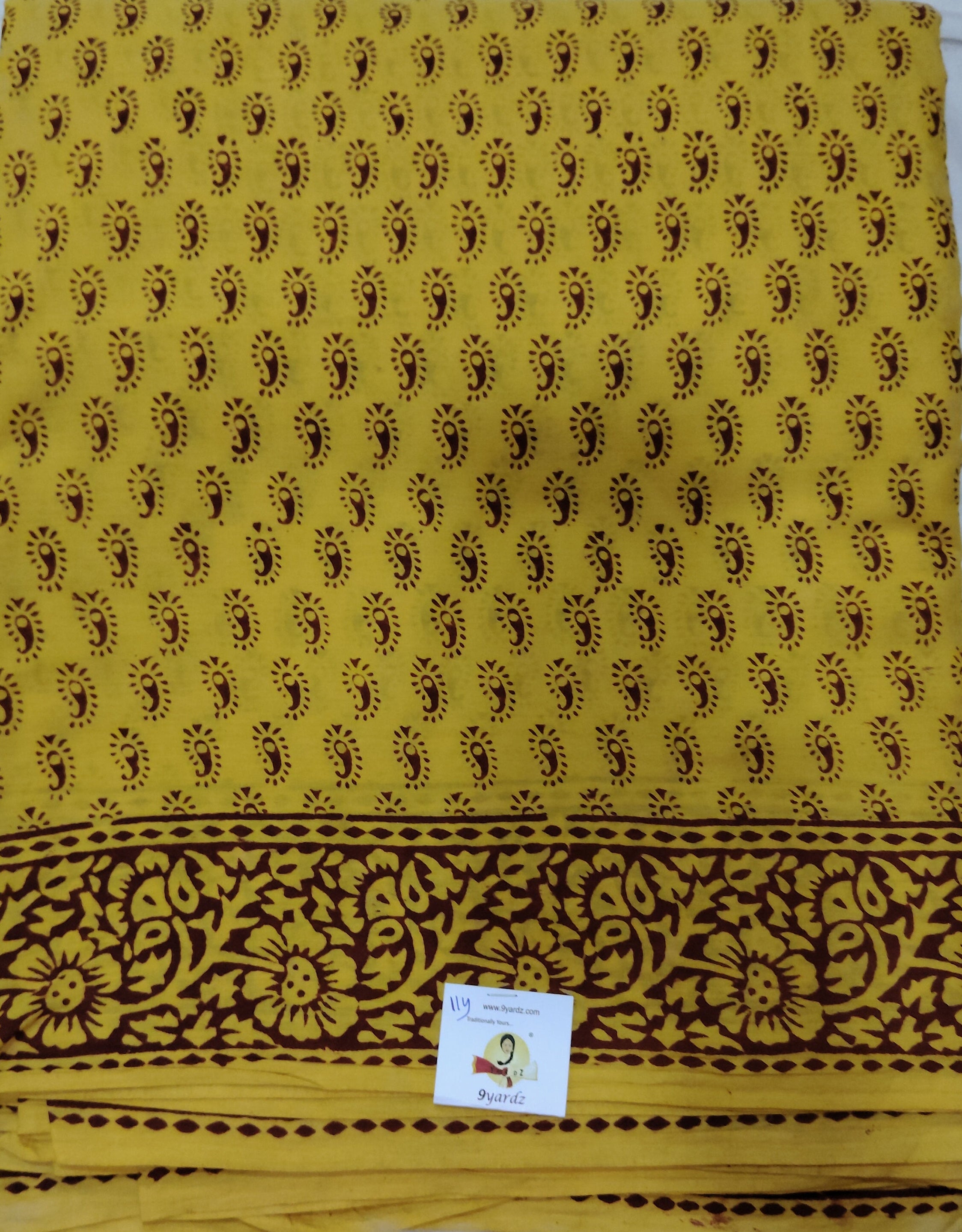 Baag/soft cotton Madisar 11 yards