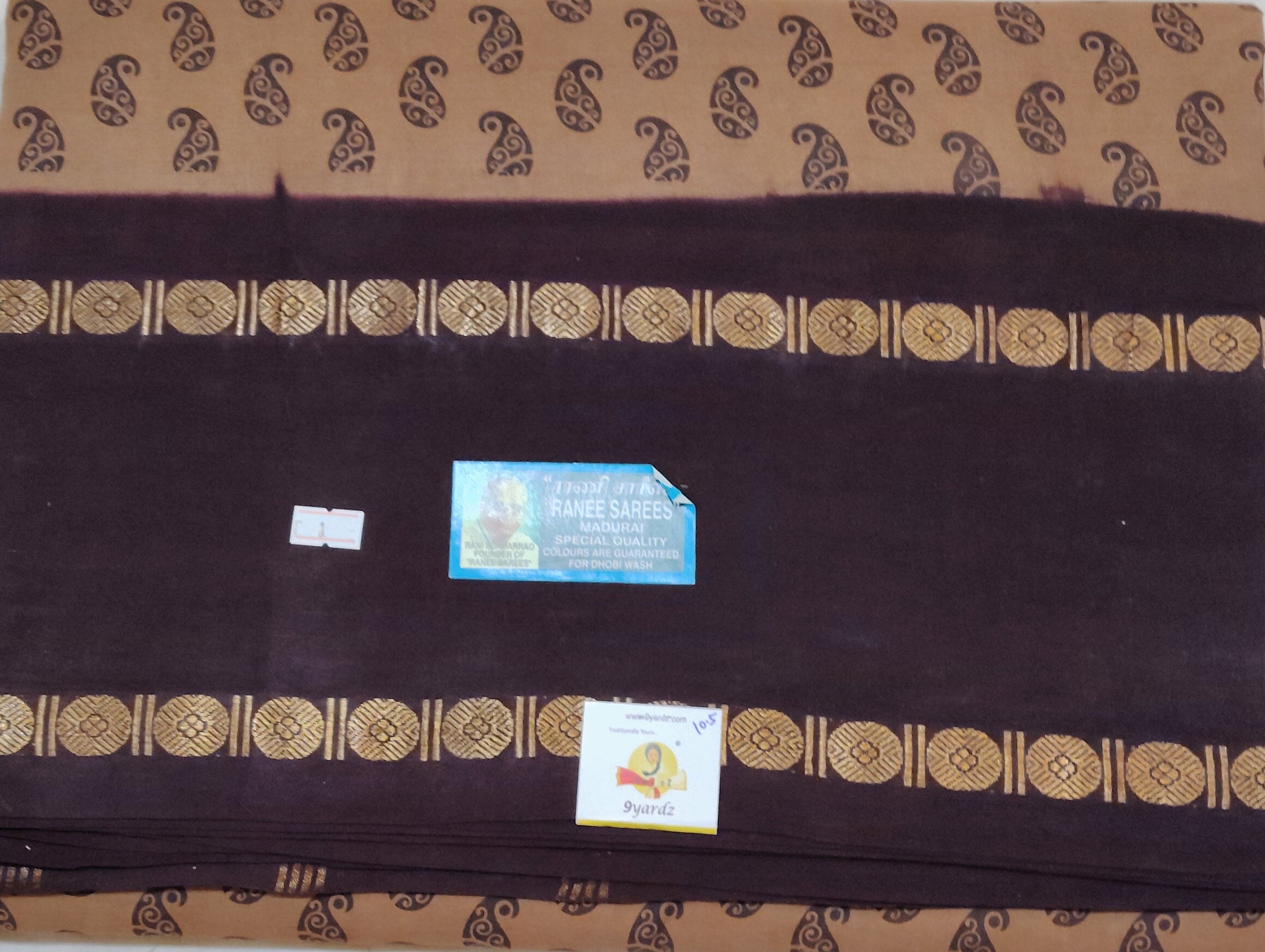 Ranee voyal saree 10.5yardz(9.5mtrs)