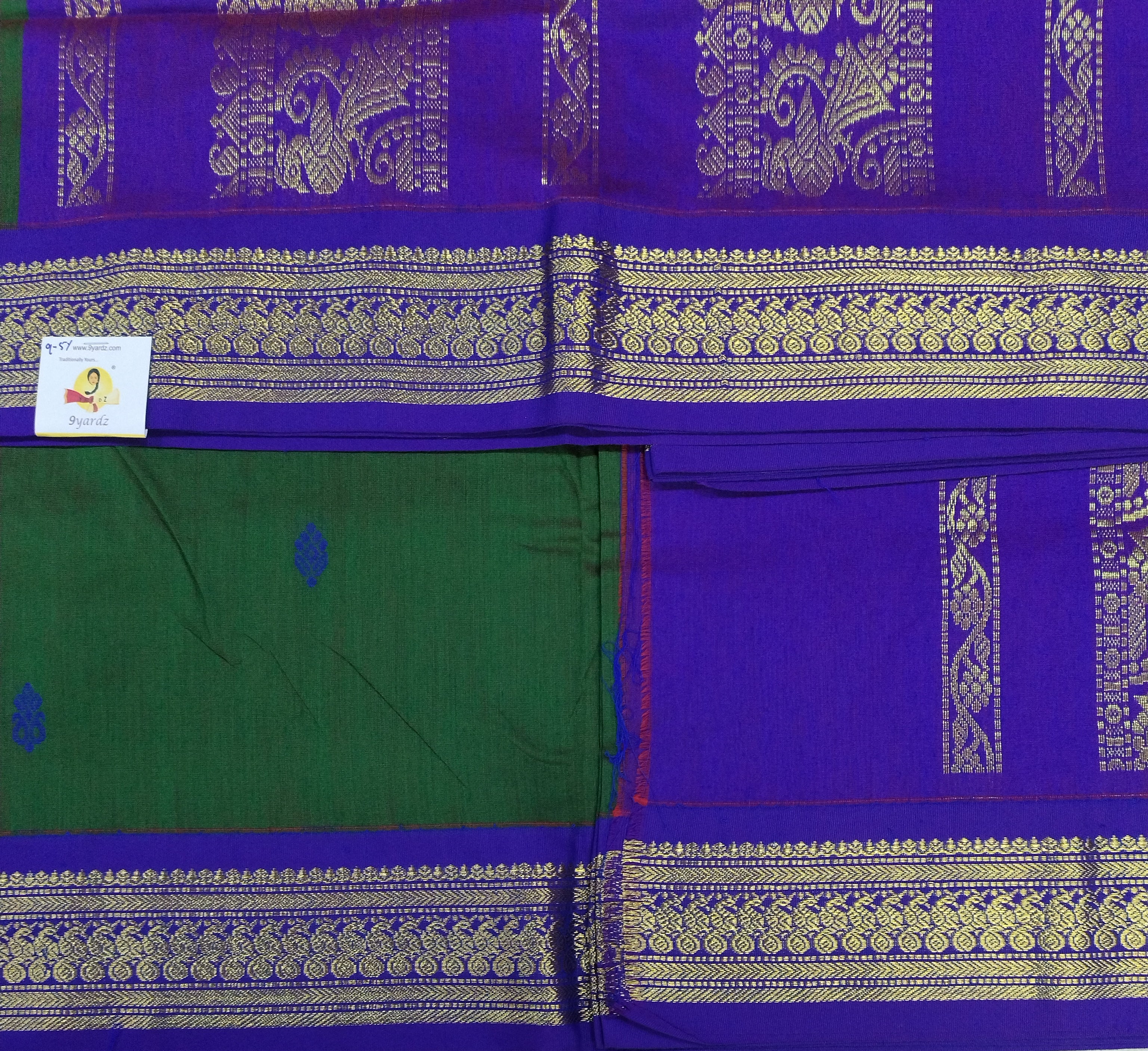 Kalyani Cotton  9.5 yardz