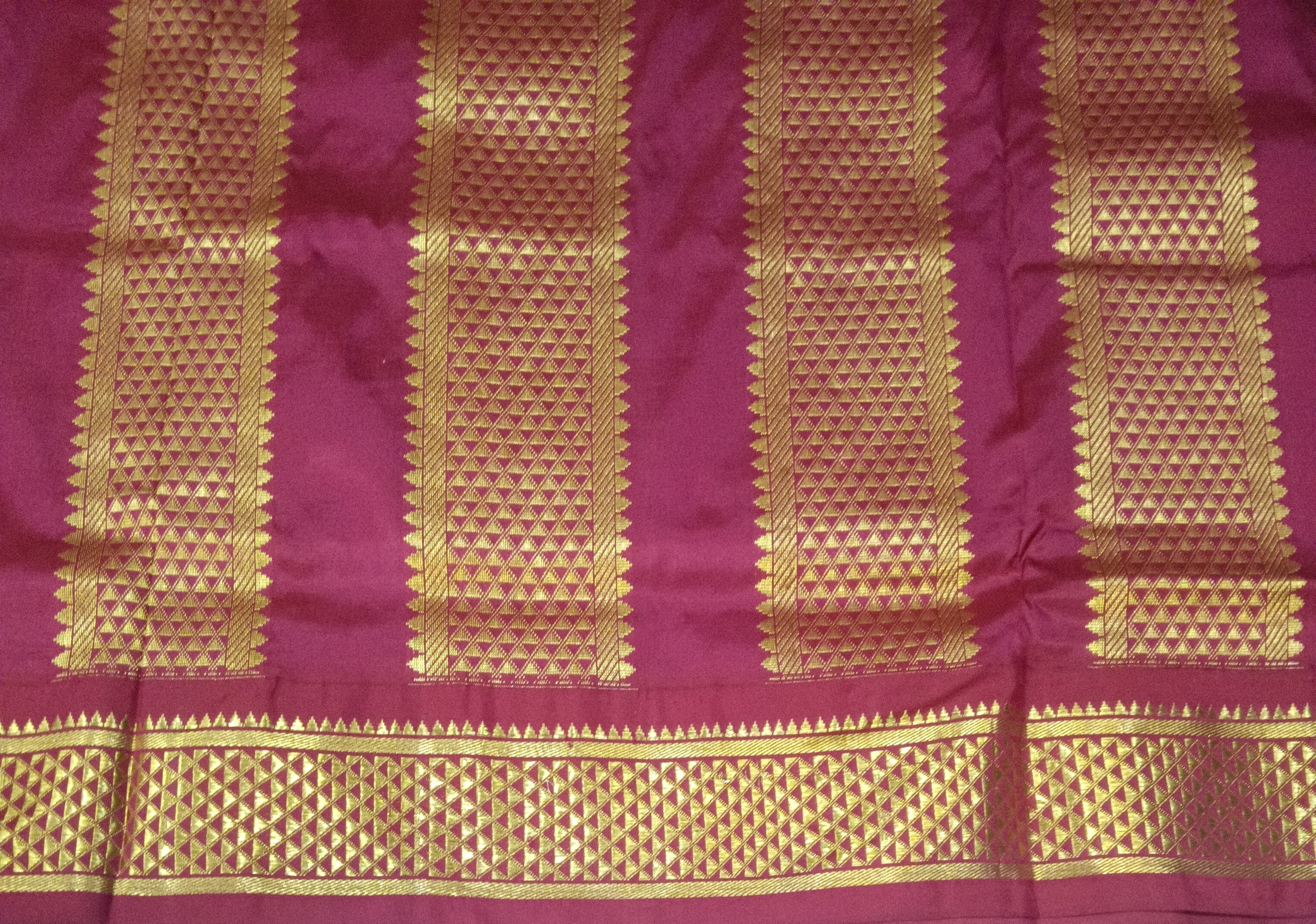 Pure silk madisar 10.5yards