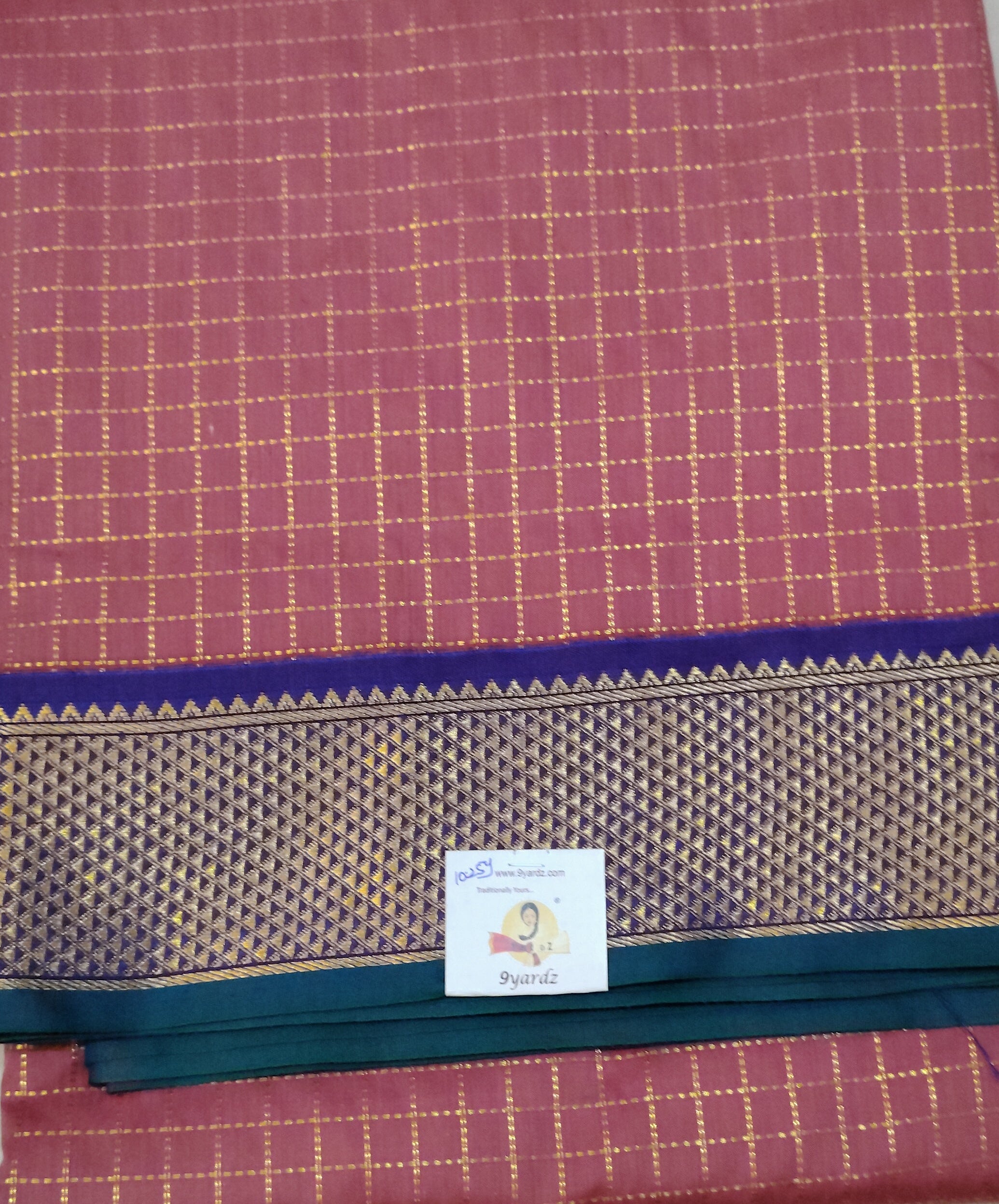 Akshaya cotton 10.25 yards madisar