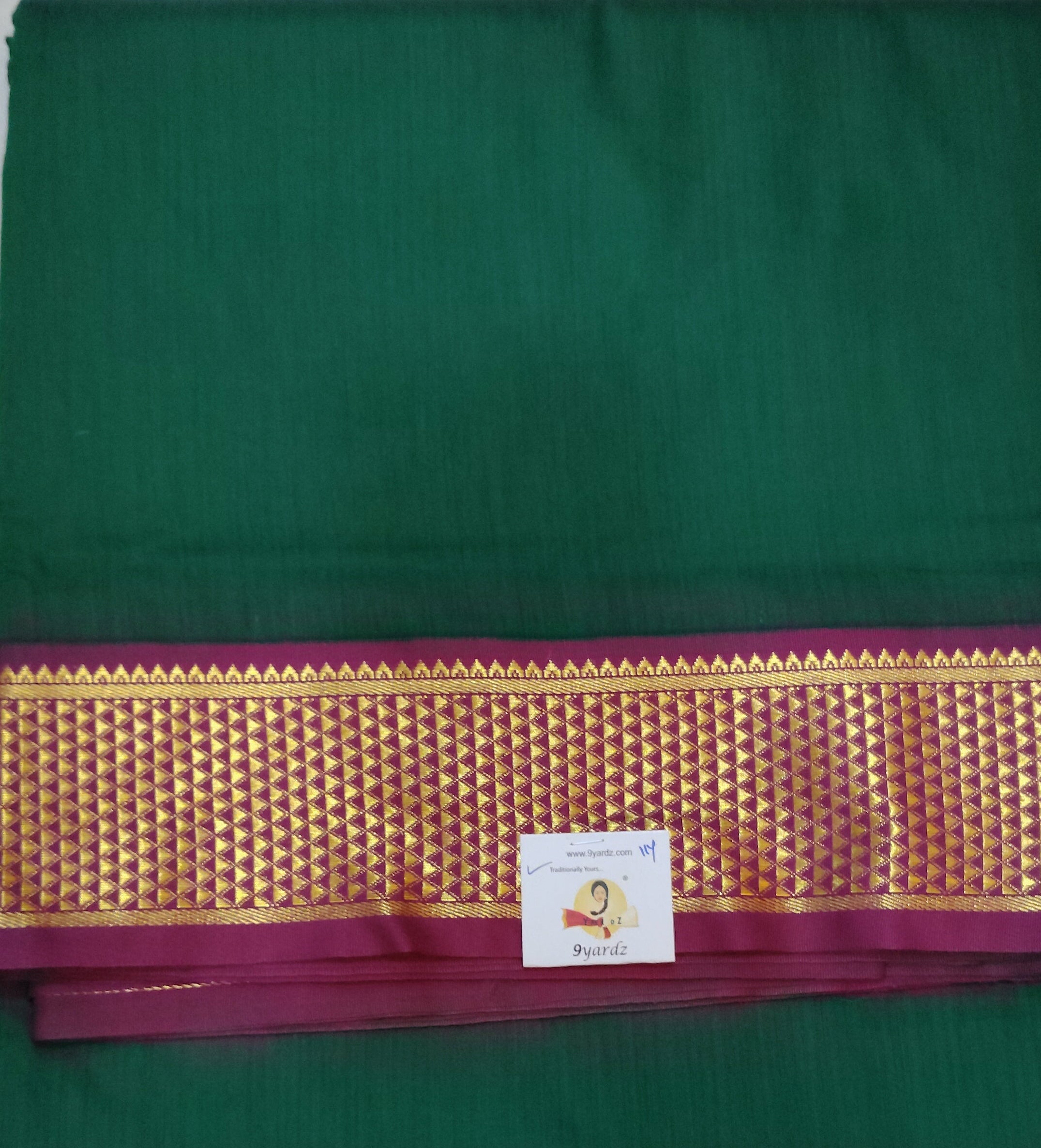 Akshaya cotton 11 yards madisar