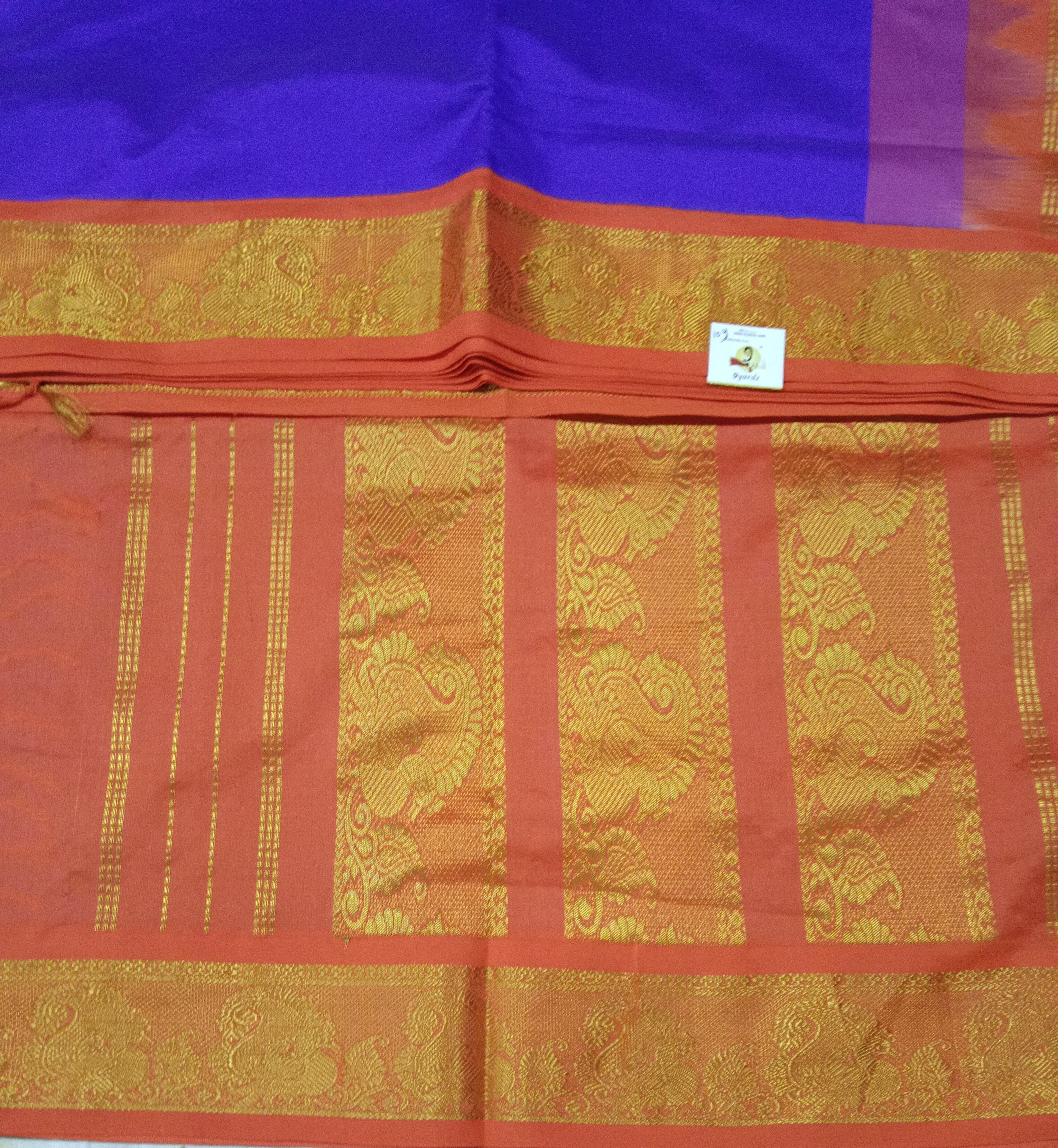 Semi Silk cotton Korvai Madisar