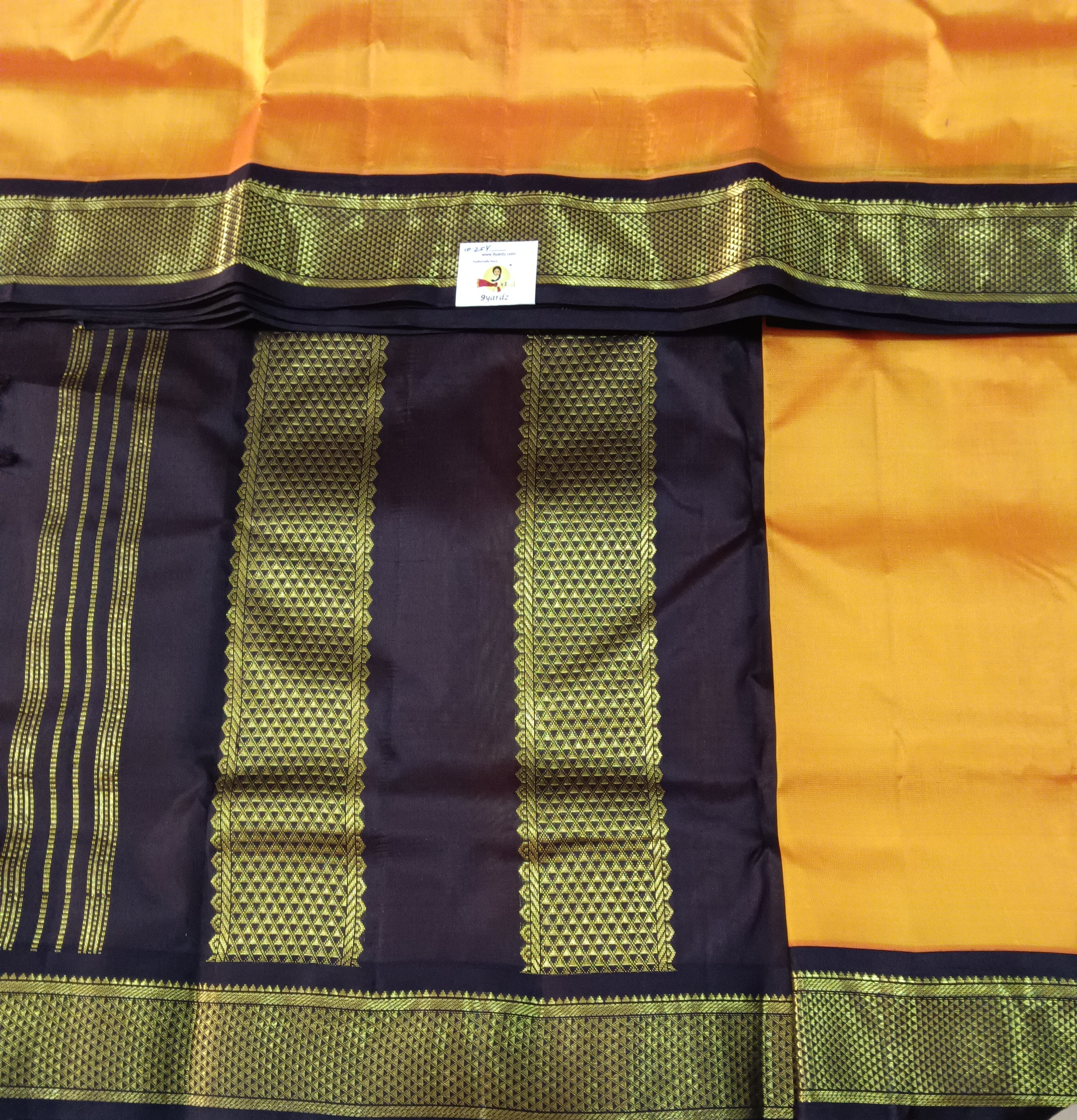 Pure silk 10.25yardz