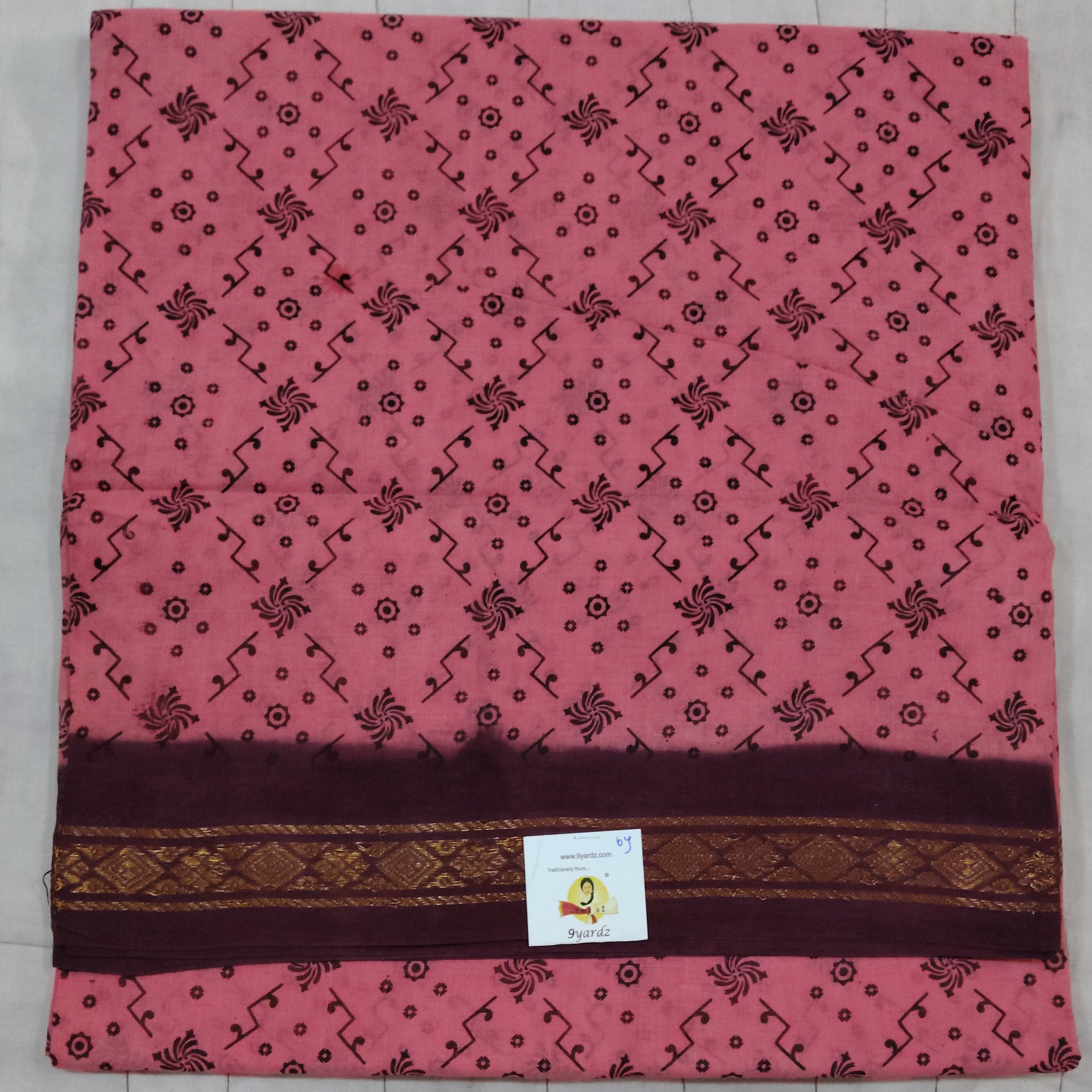 Sungudi cotton 6 yards