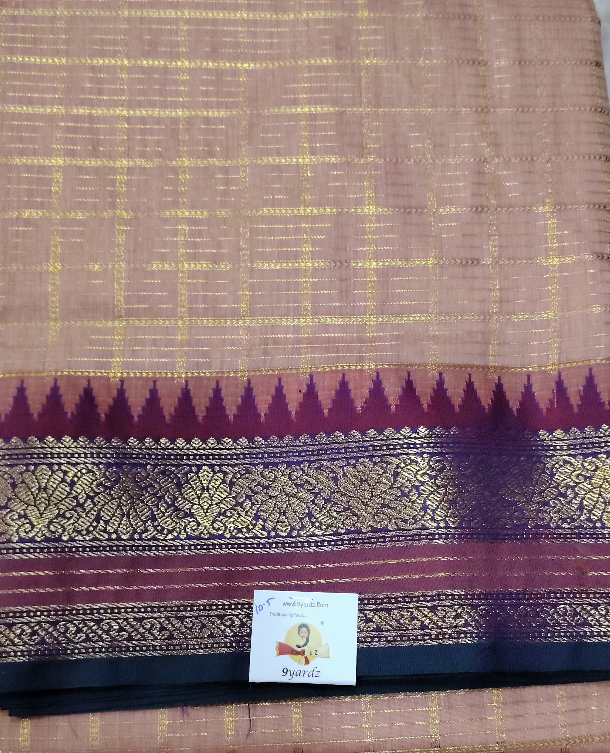 Akshaya cotton 10.25 yards madisar