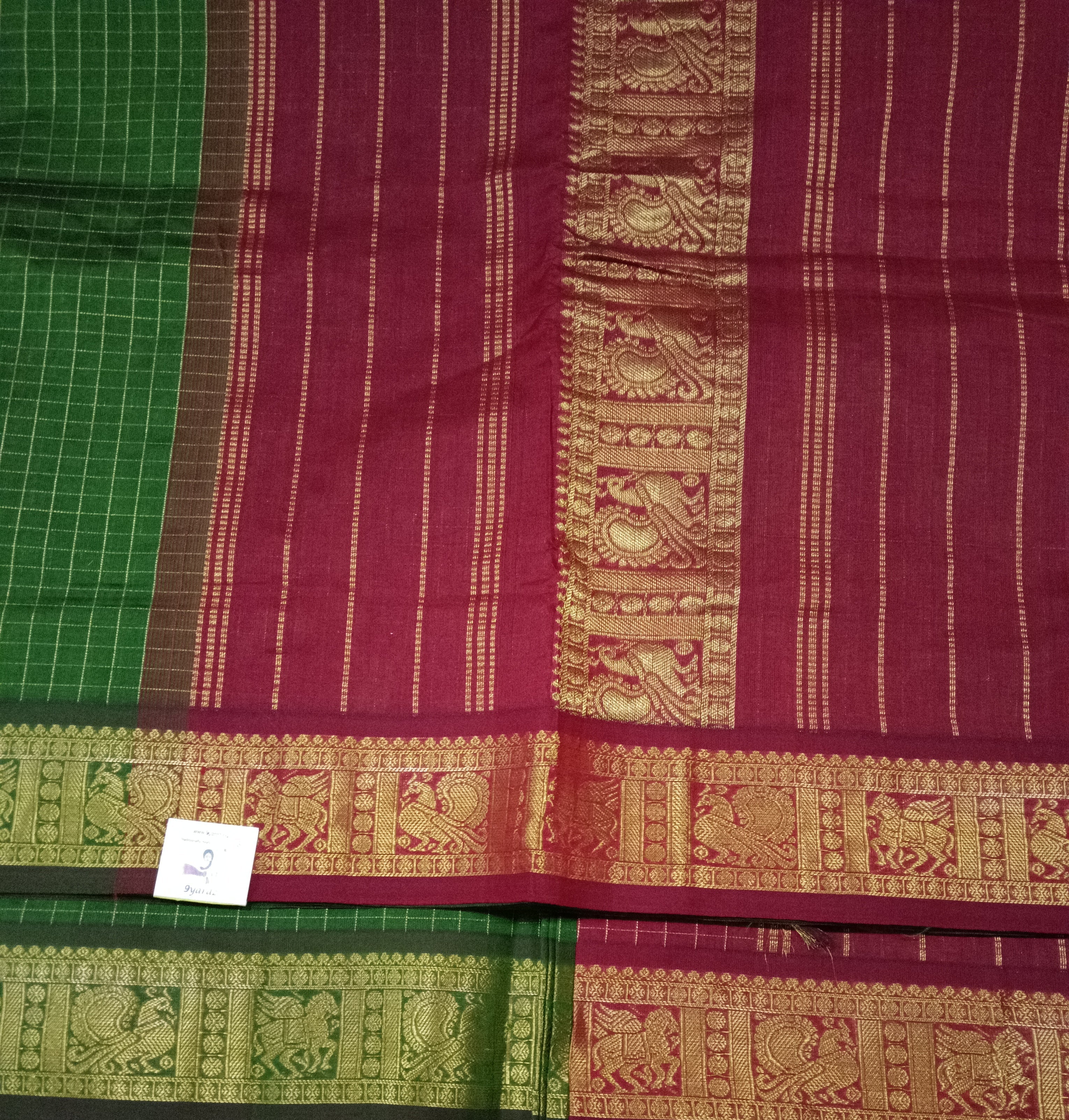 Semi Silk cotton Madisar 10yards