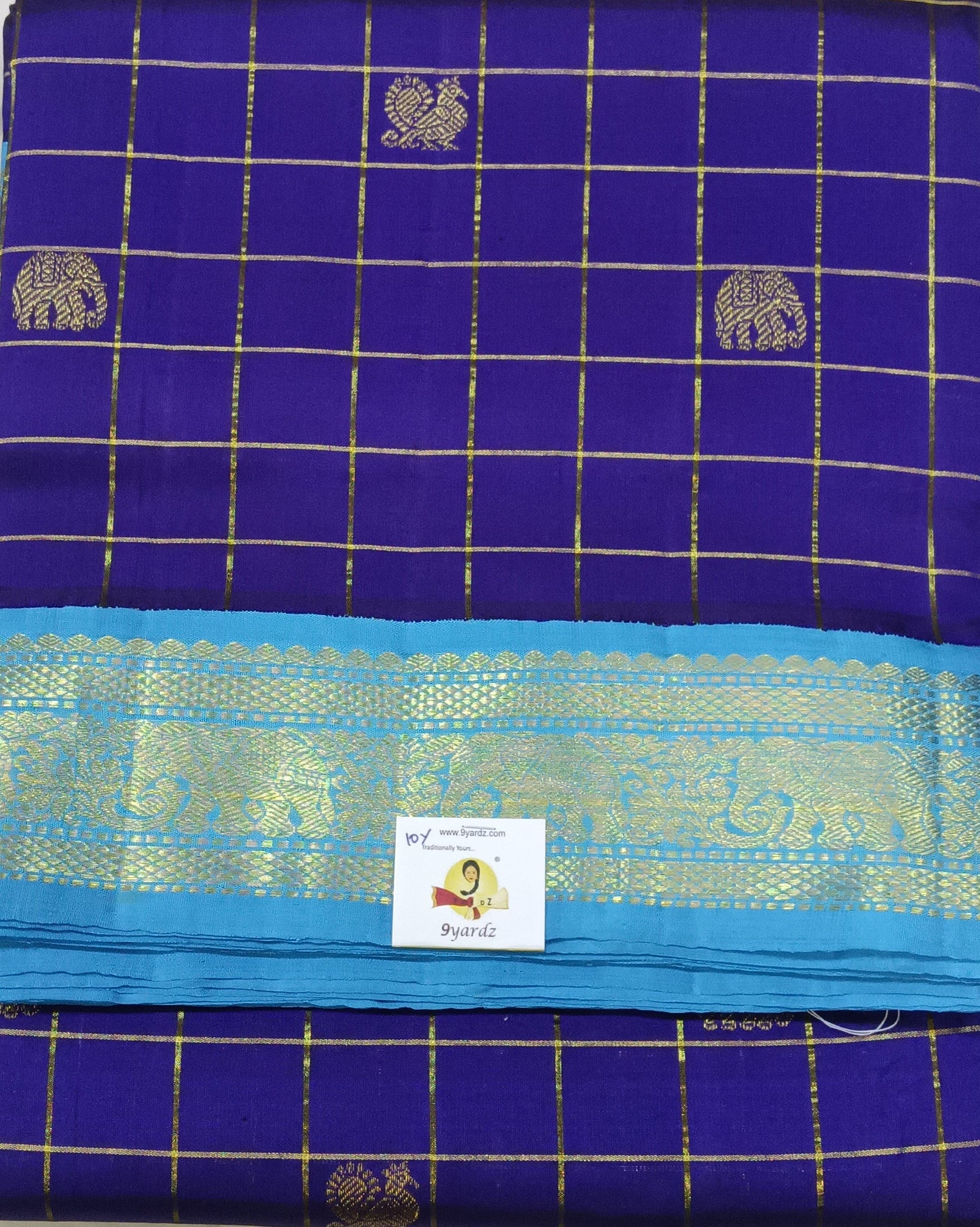 Pure silk madisar 10yards