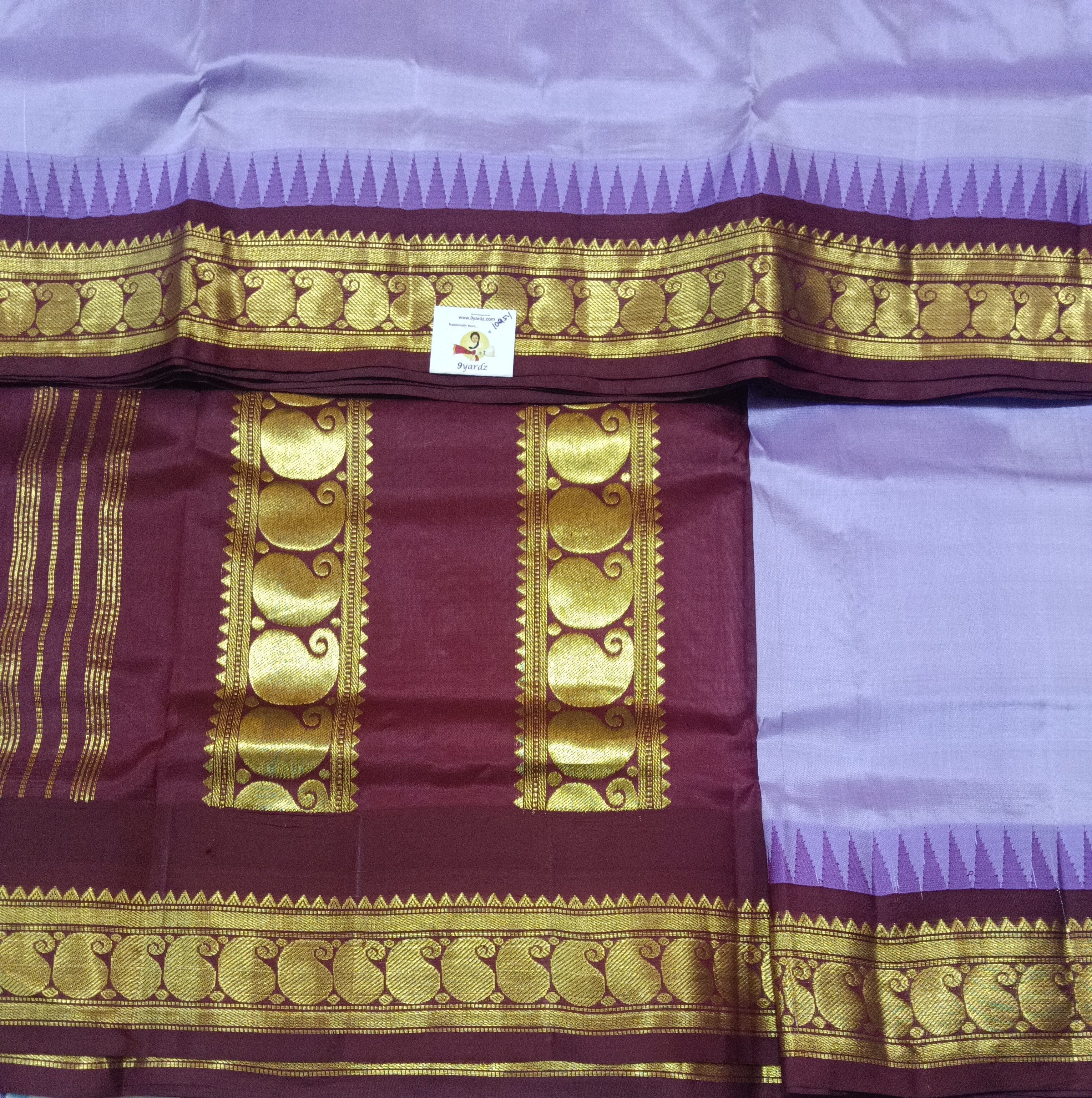 Pure silk 10.25yardz