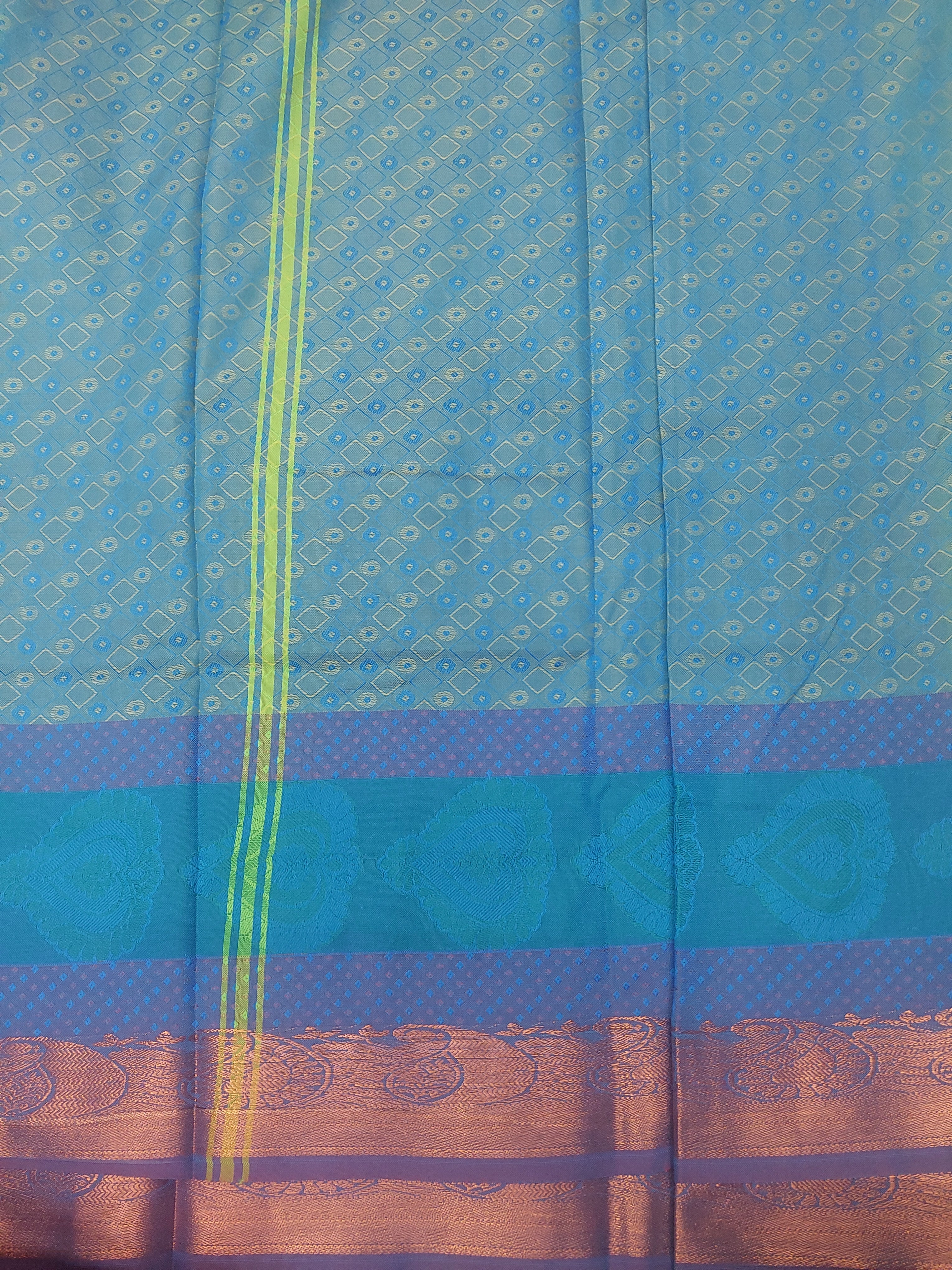 Rich poly Silk 6yardz