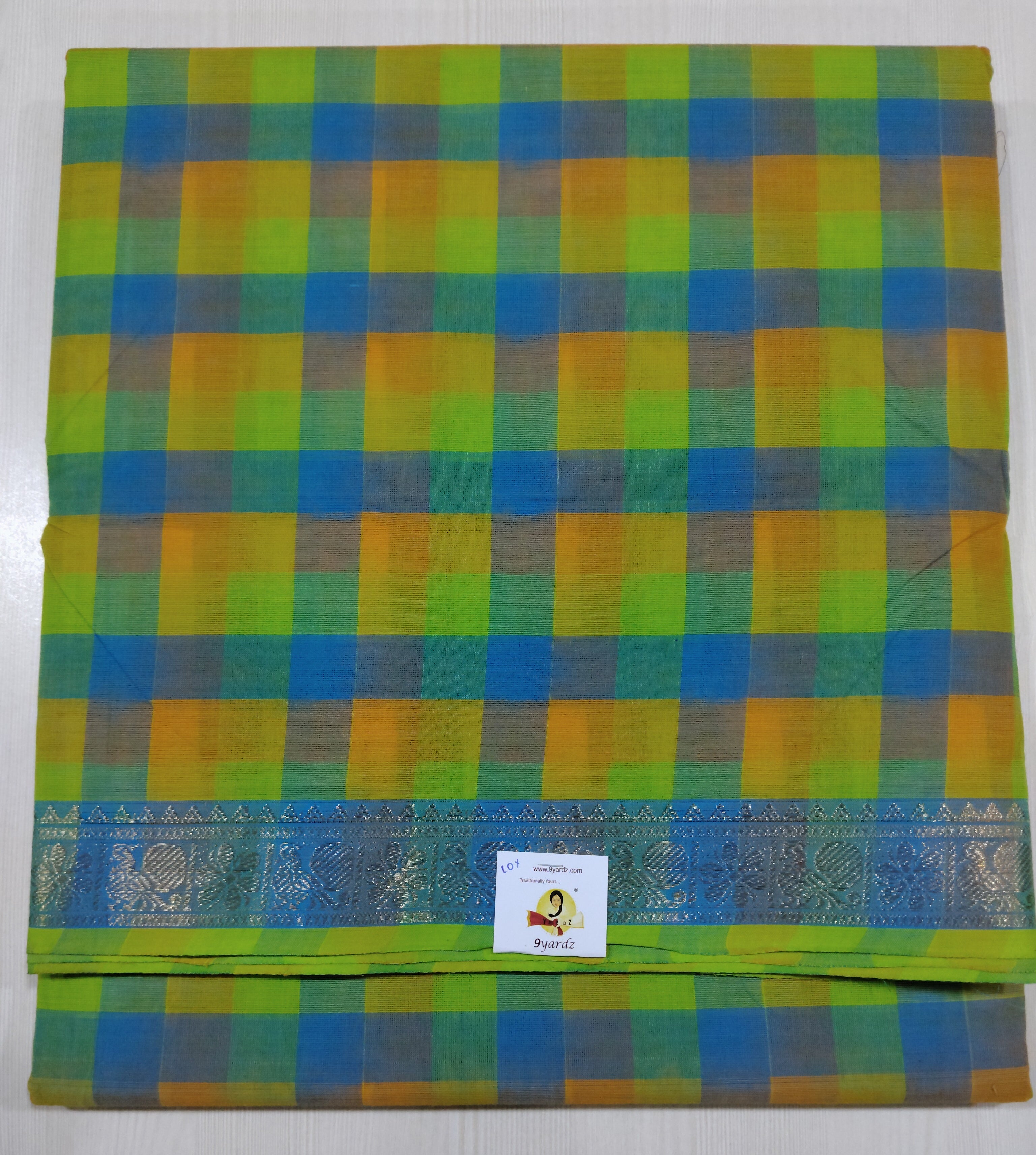 Chettinadu / Karaikudi cotton 10yards madisar