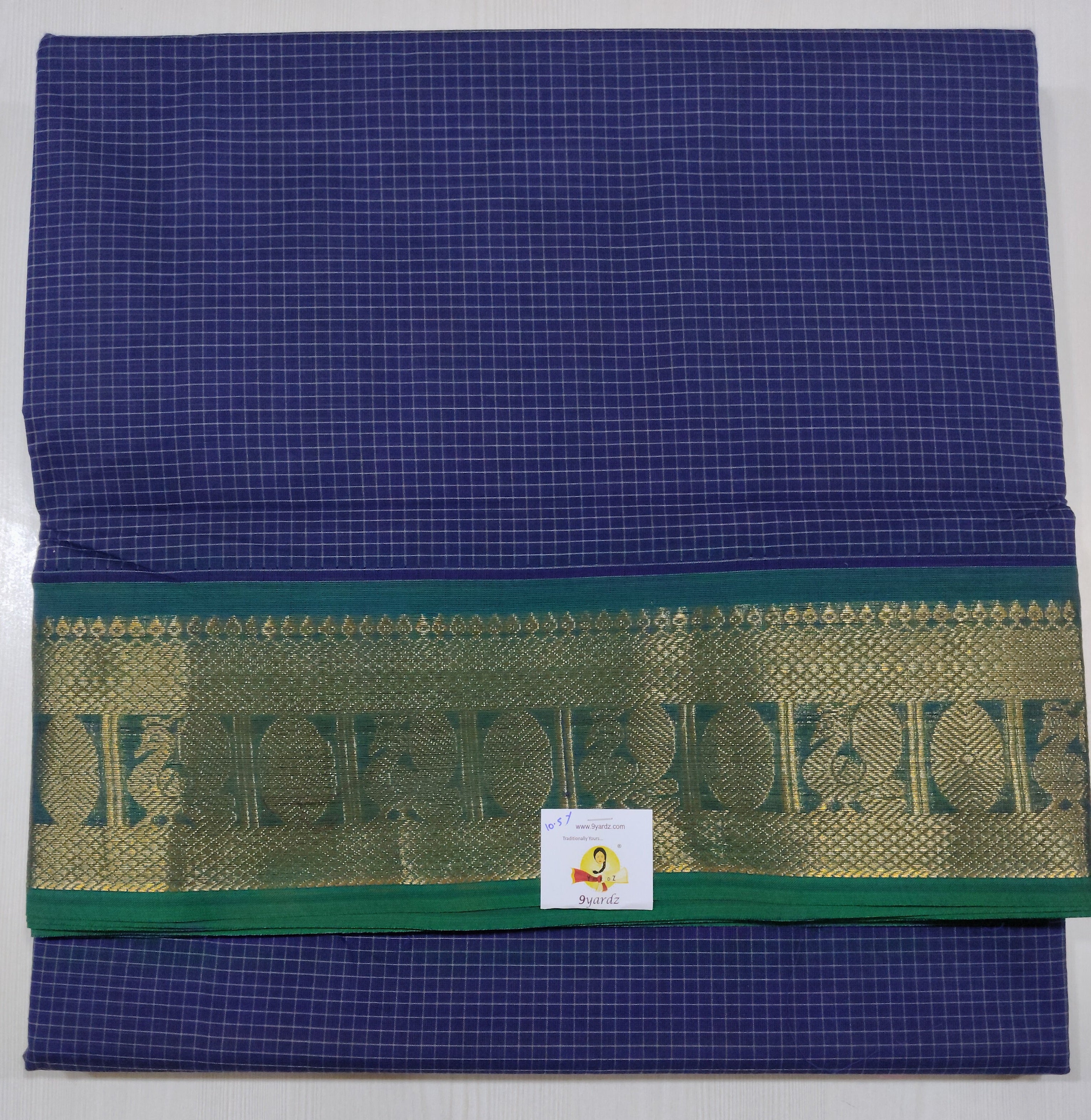 Chettinadu / Karaikudi cotton 10.5yards madisar