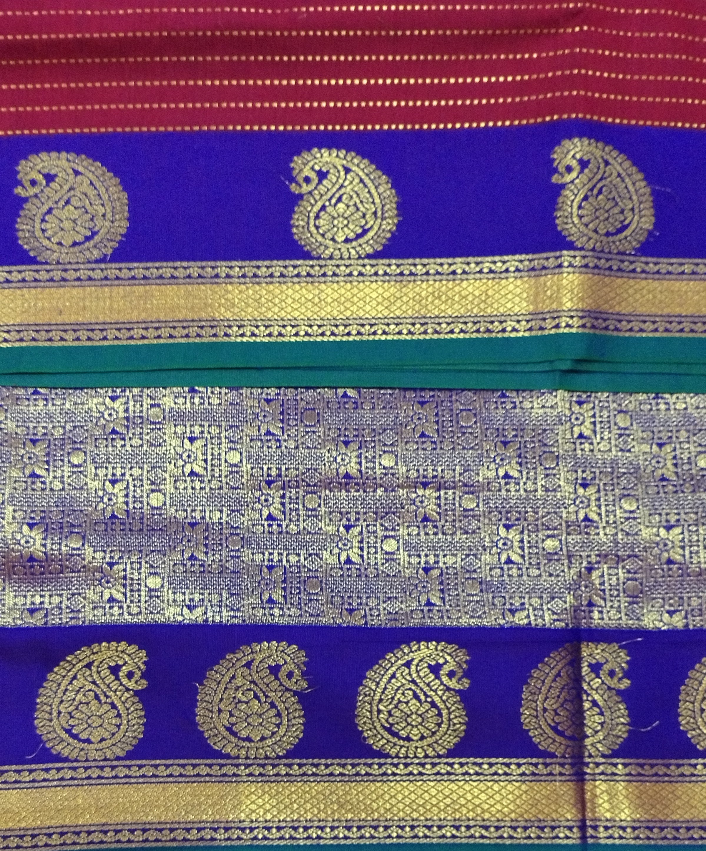 Akshaya cotton 10.25 yards madisar
