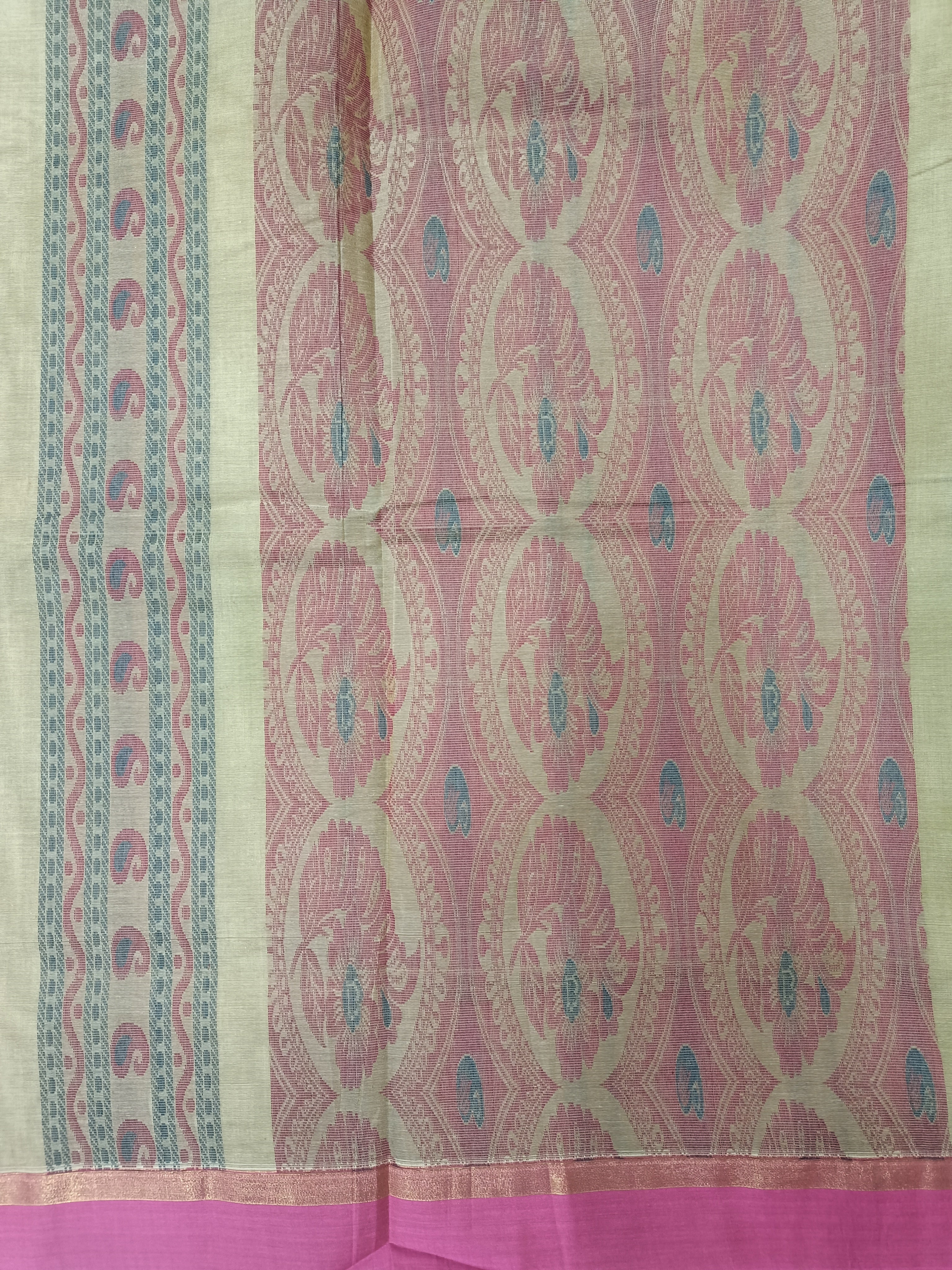 Chettinadu cotton Embossed 6 yardz