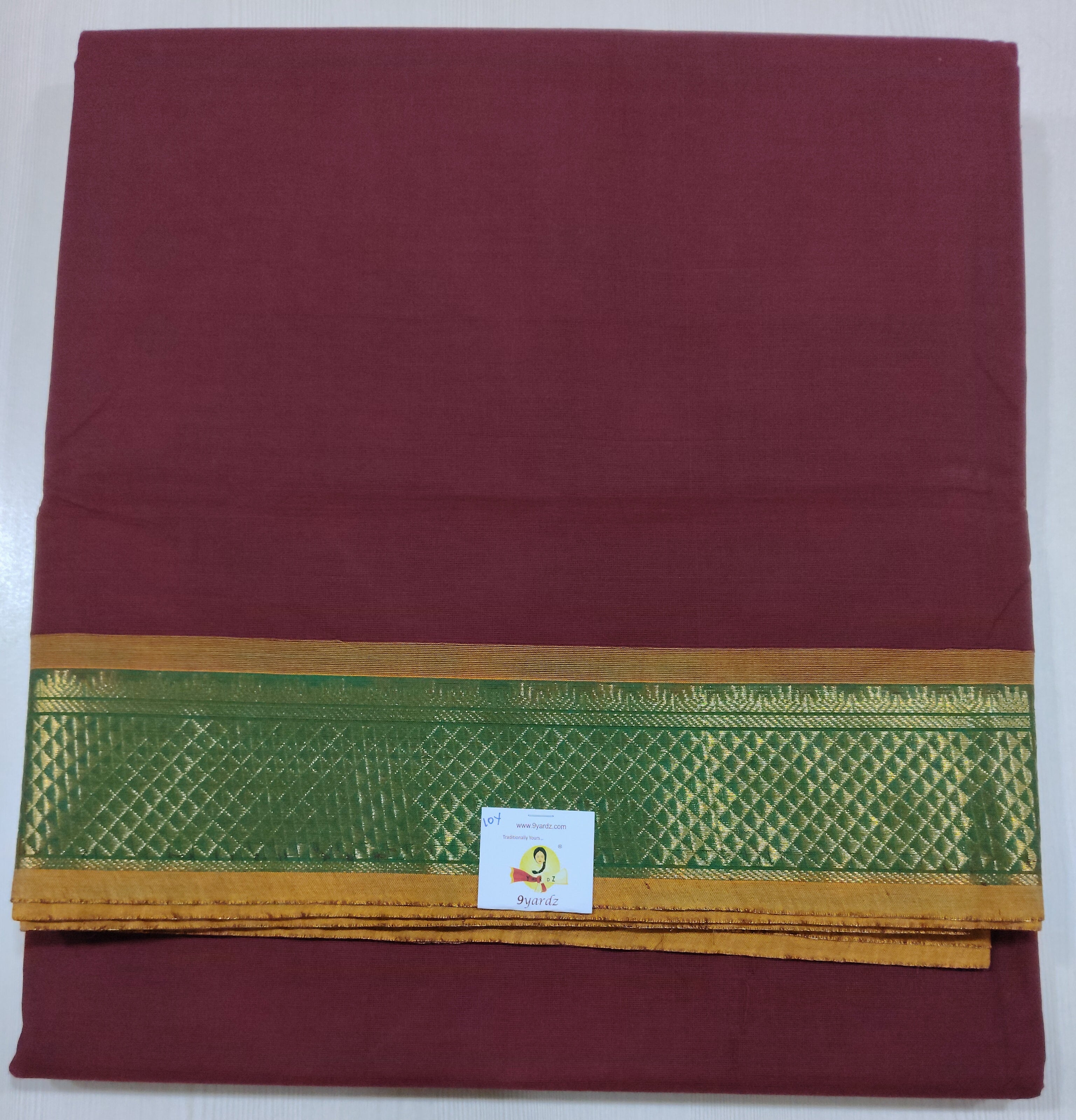 Chettinadu / Karaikudi cotton 10yards madisar