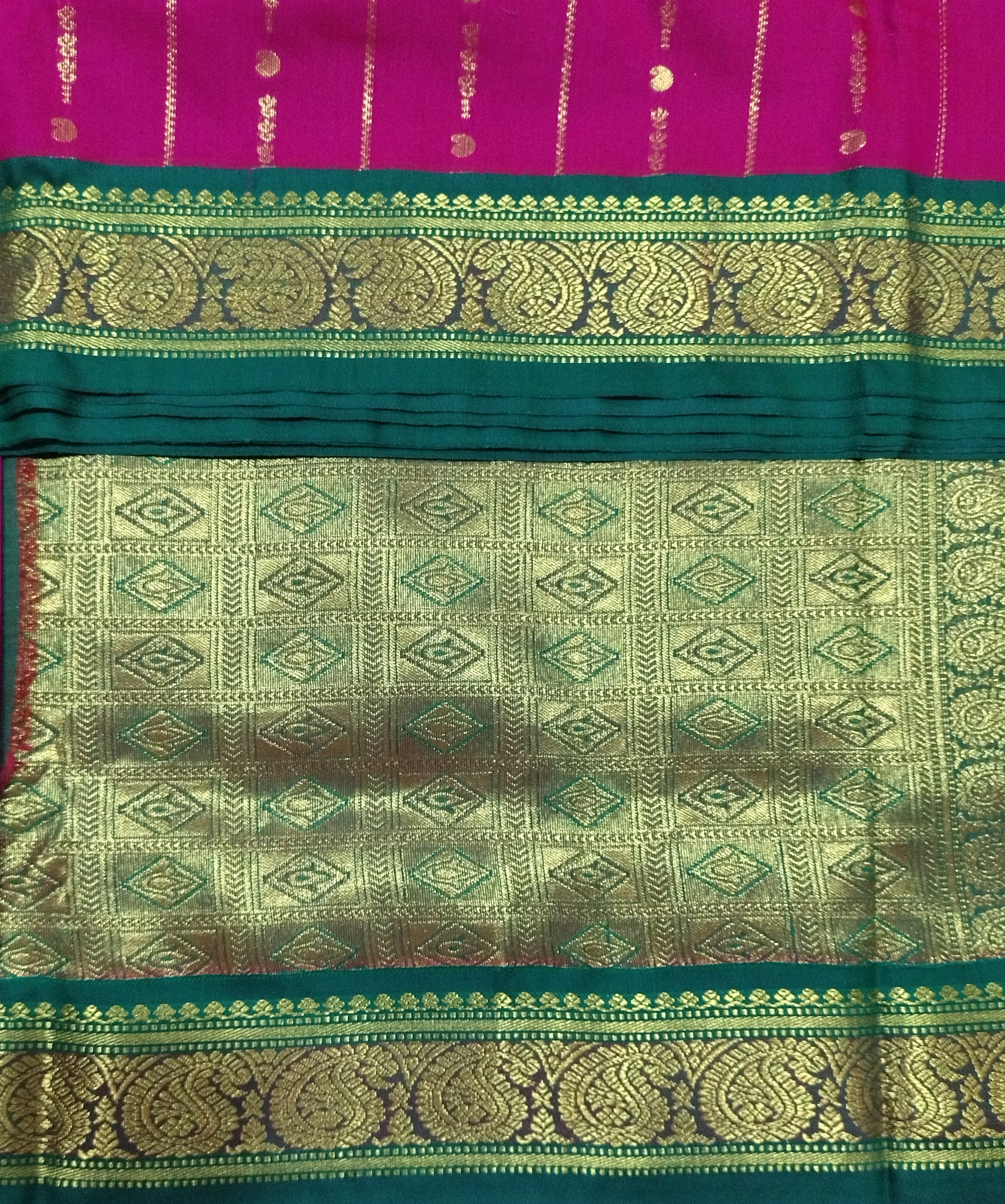 Akshaya cotton 10.25 yards madisar