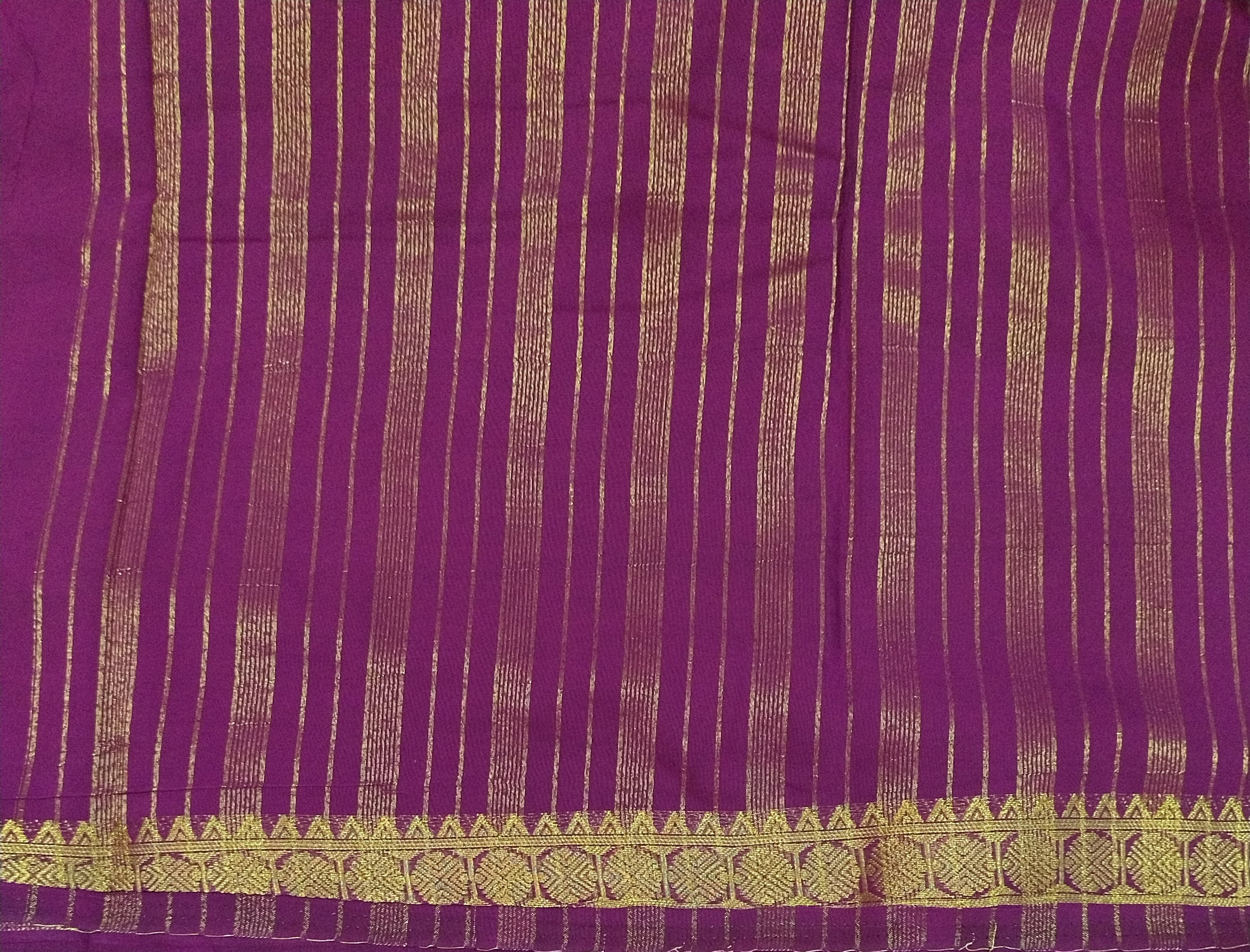 Mysore crepe silk (synthetic)