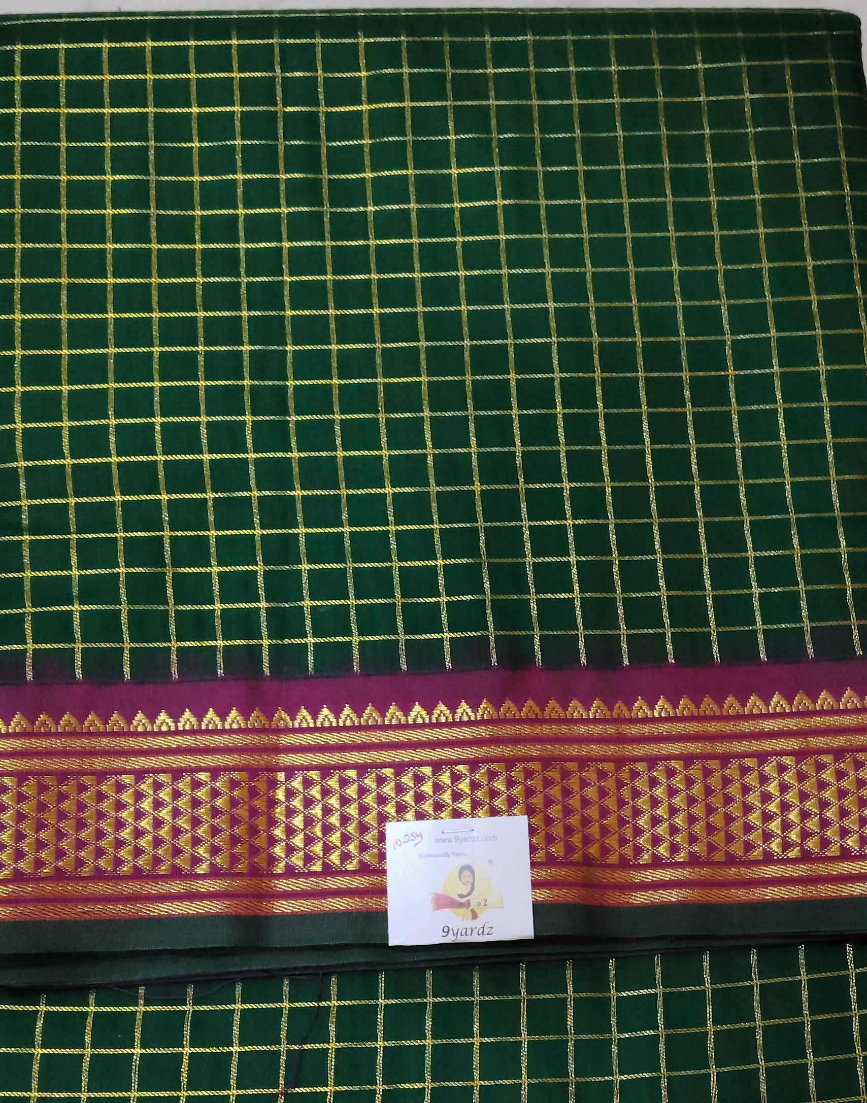 Akshaya cotton 10.25 yards madisar
