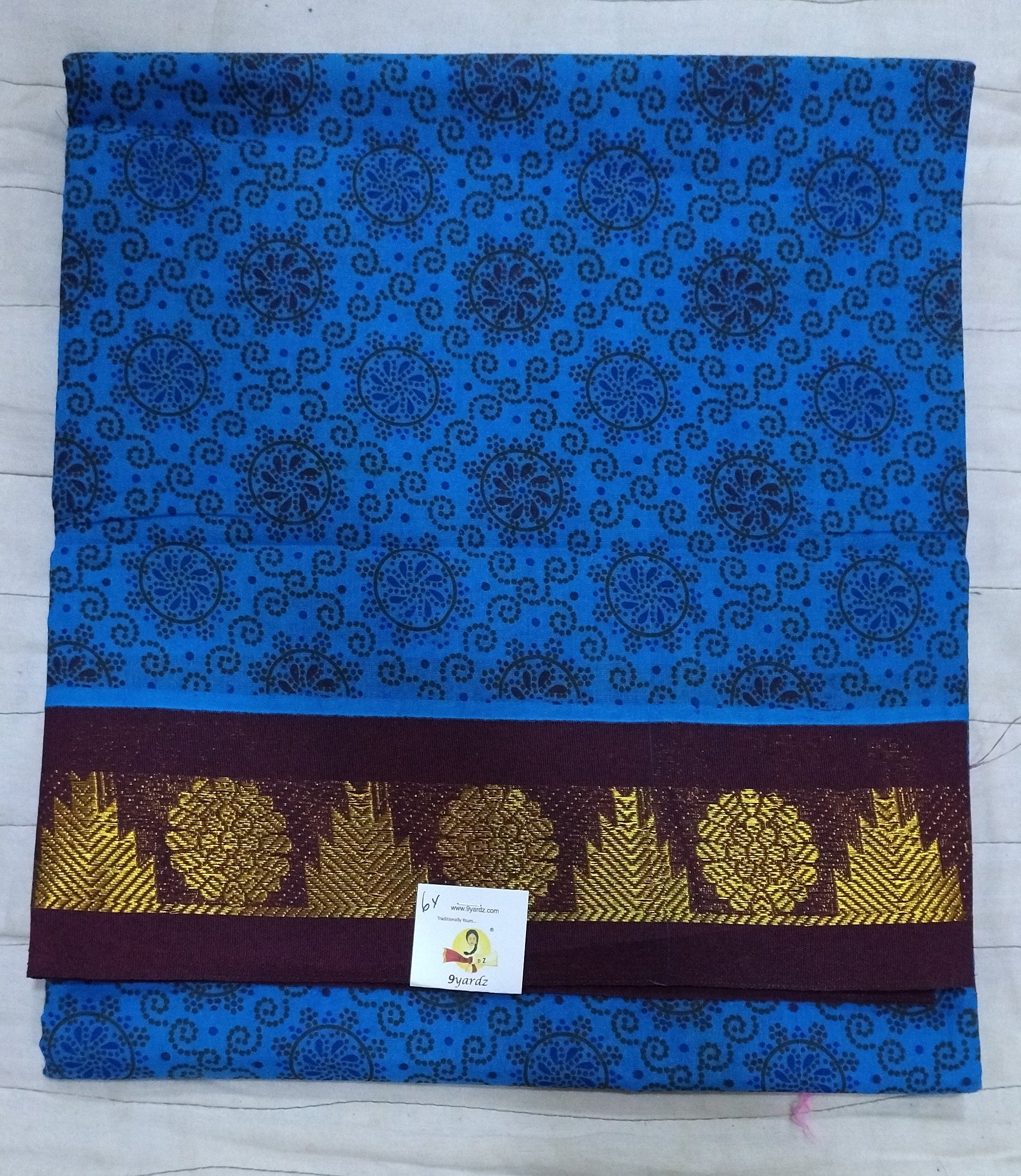 Sungudi cotton 6 yards