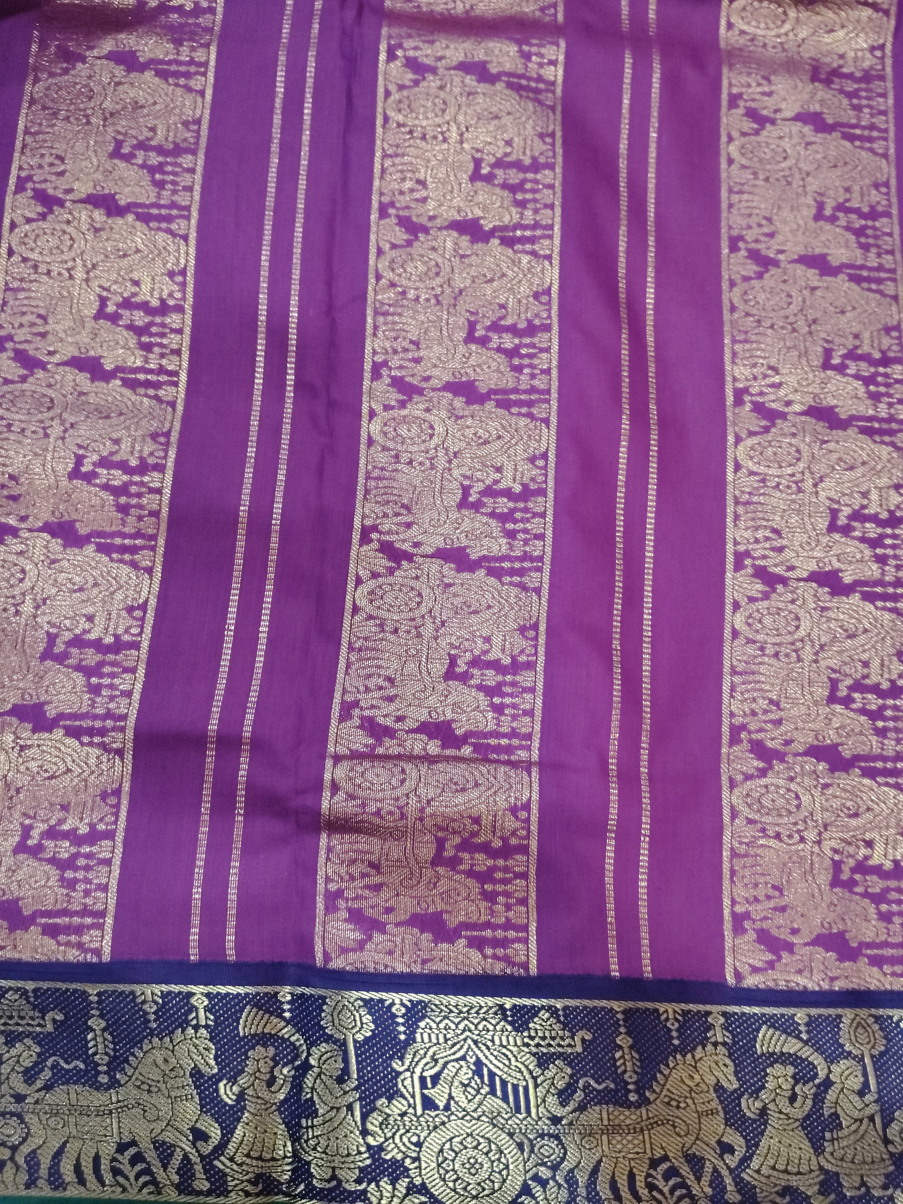 Akshaya cotton 11 yards madisar
