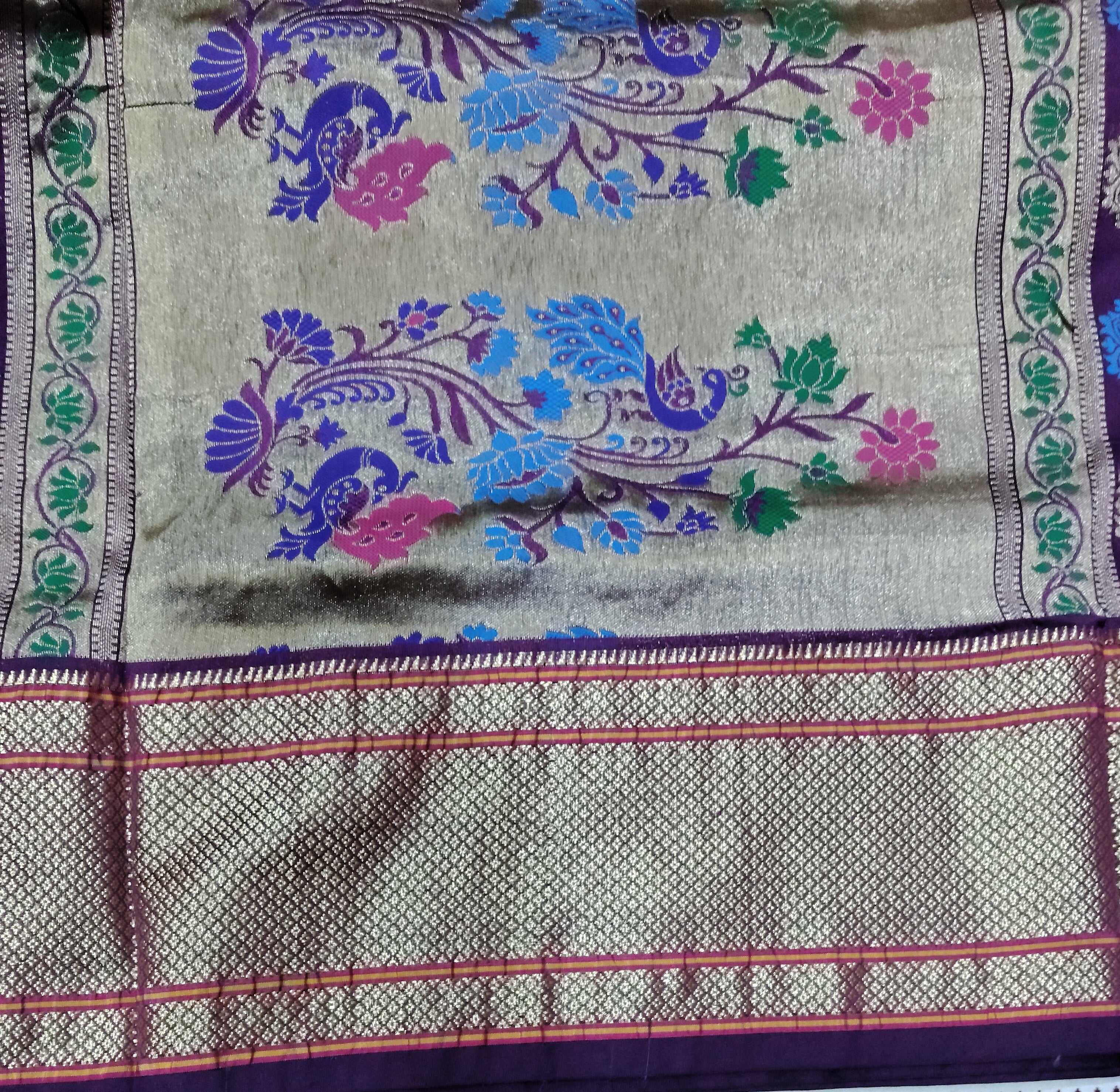 Paithani Art Silk Madisar
