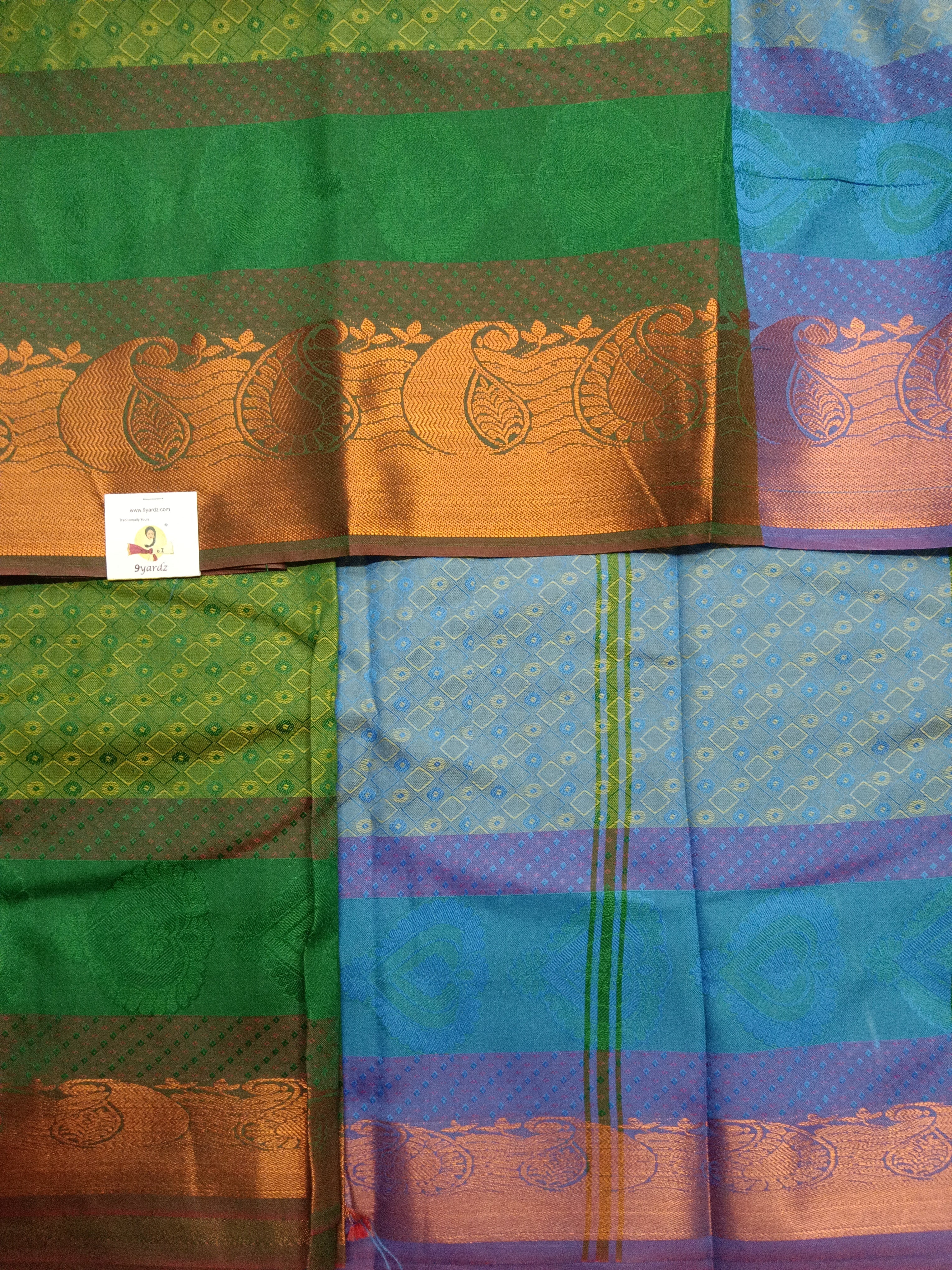 Rich poly Silk 6yardz