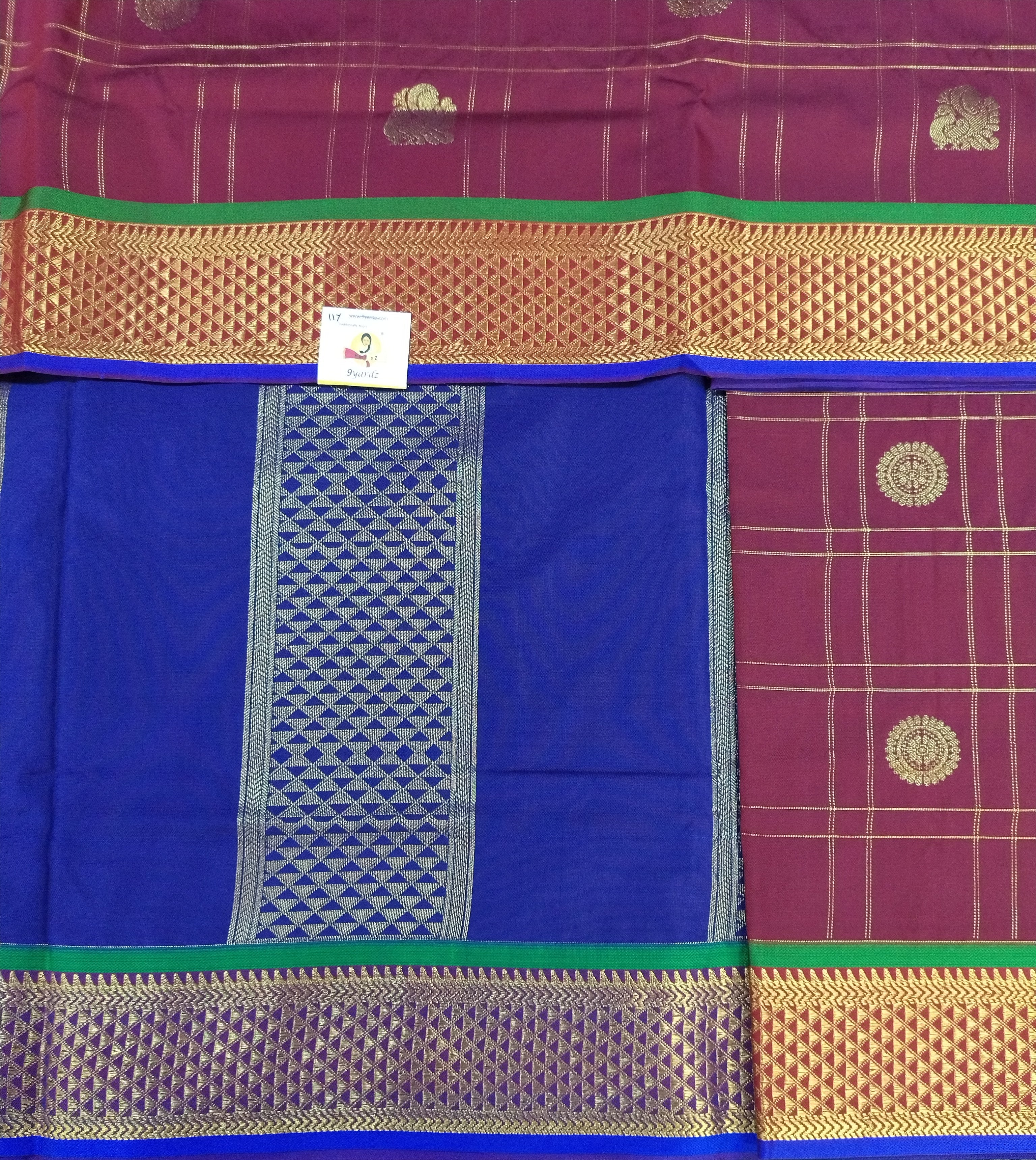 Poly silk 11yards Madisar