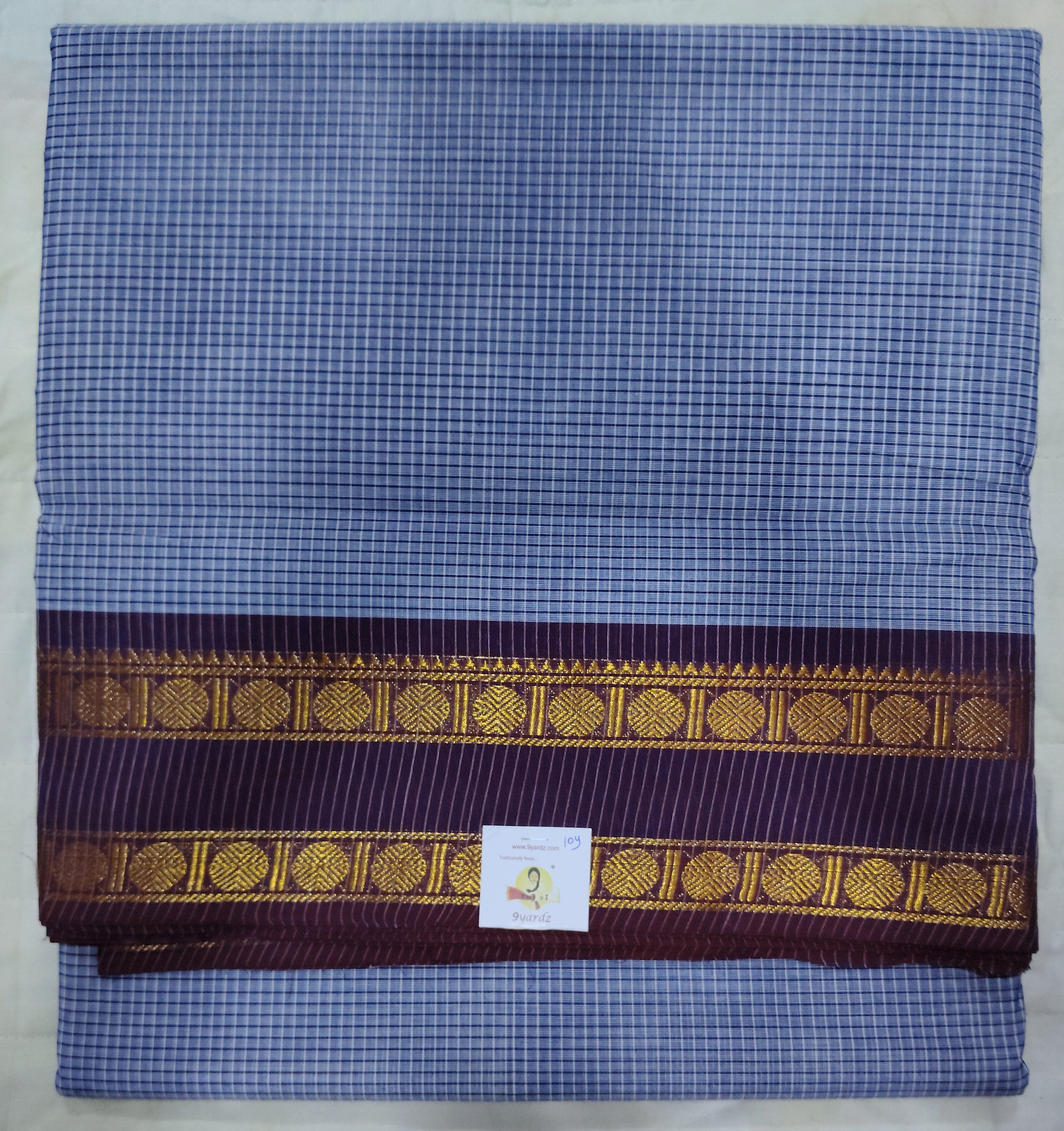 Chettinadu / Karaikudi cotton 10 yards madisar