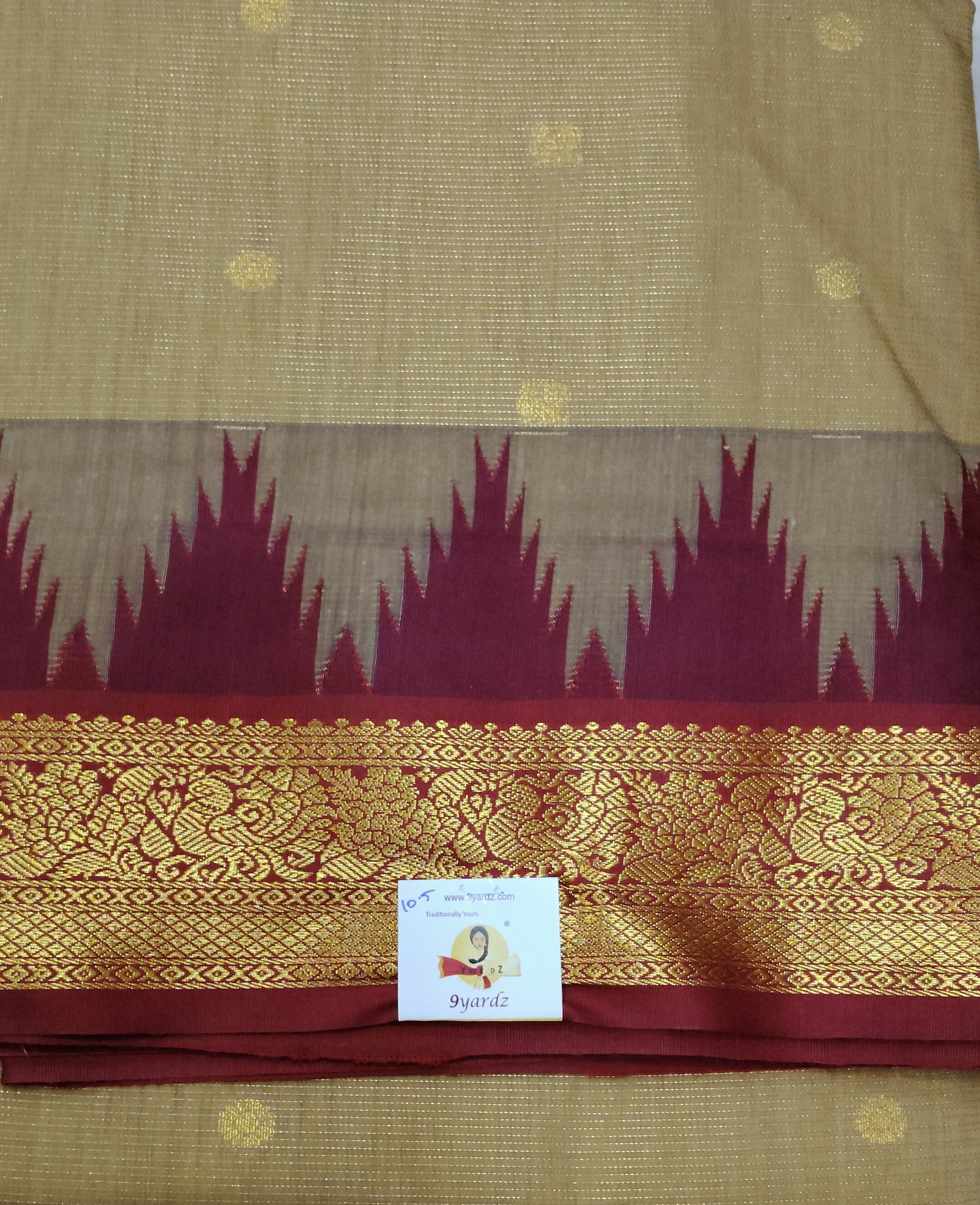 Akshaya cotton 10.25 yards madisar