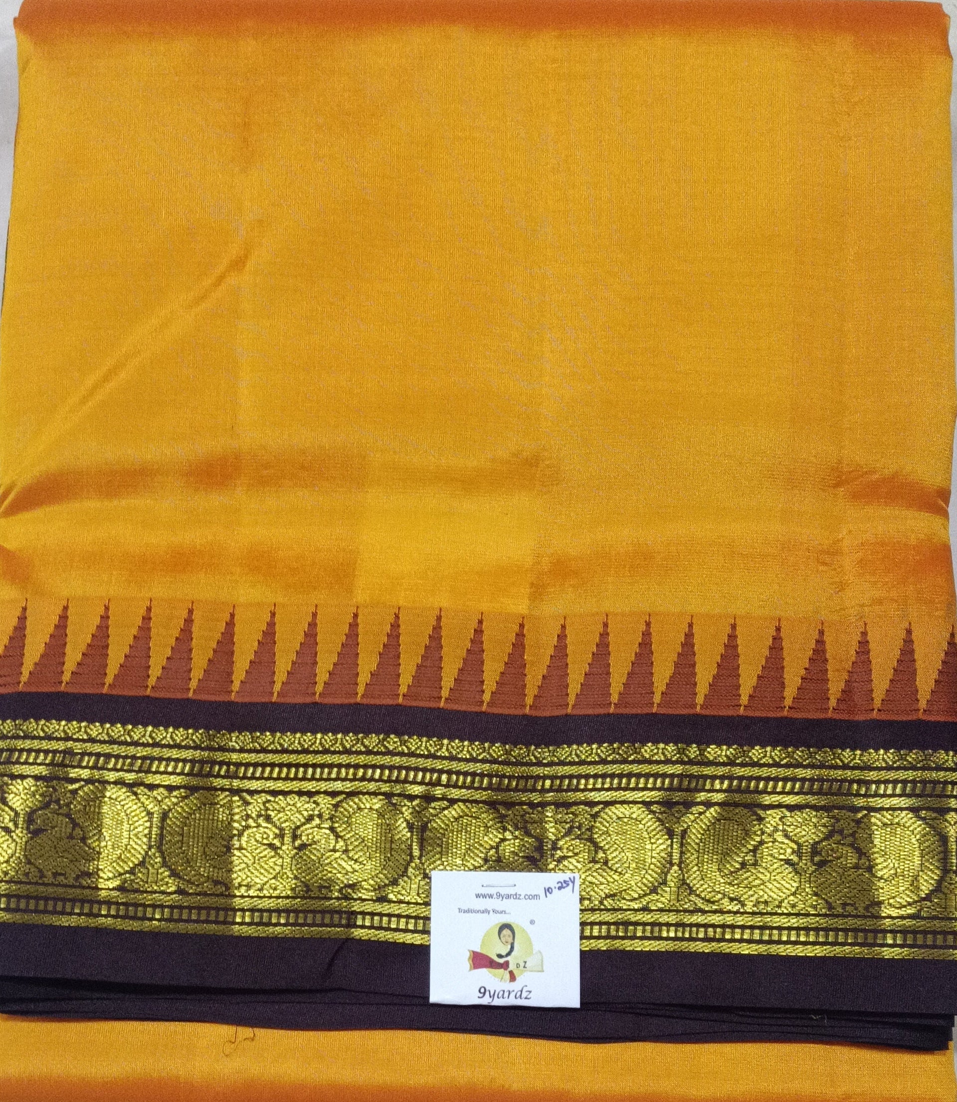 Pure silk 10.25yardz