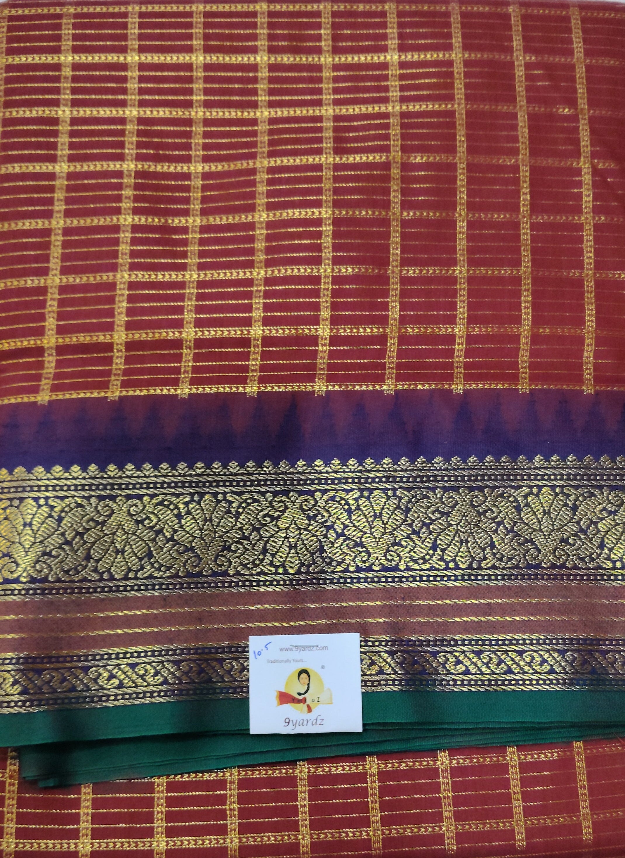 Akshaya cotton 10.25 yards madisar