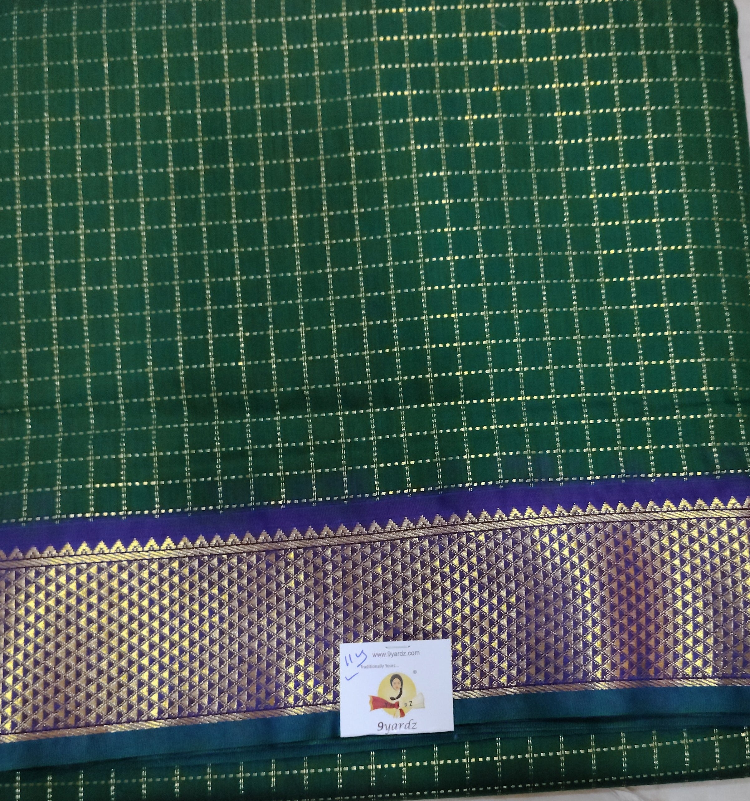 Akshaya cotton 11 yards madisar