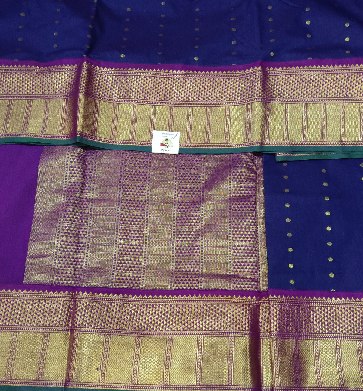 Akshaya cotton 10.25 yards madisar