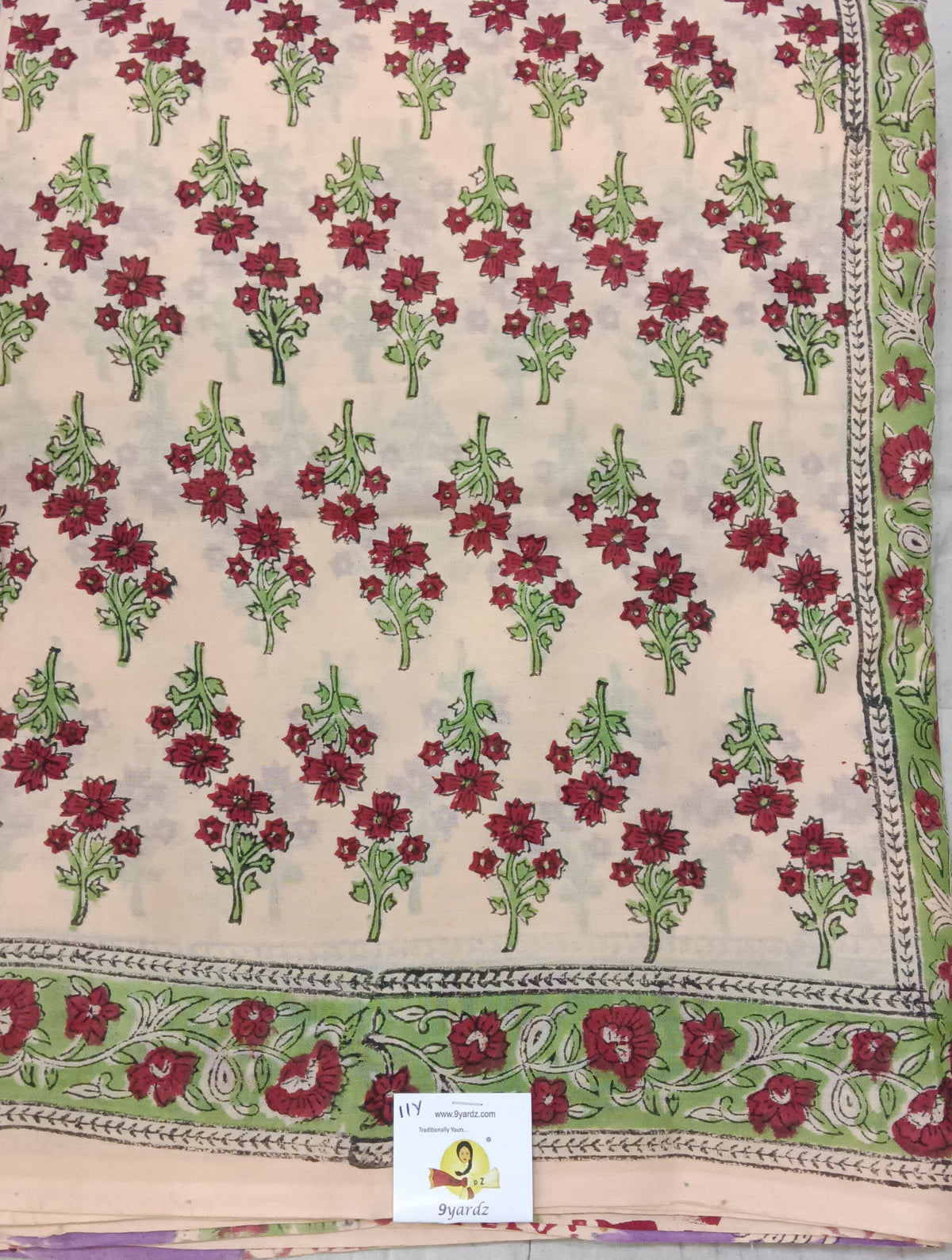 Baag/soft cotton Madisar 11 yards