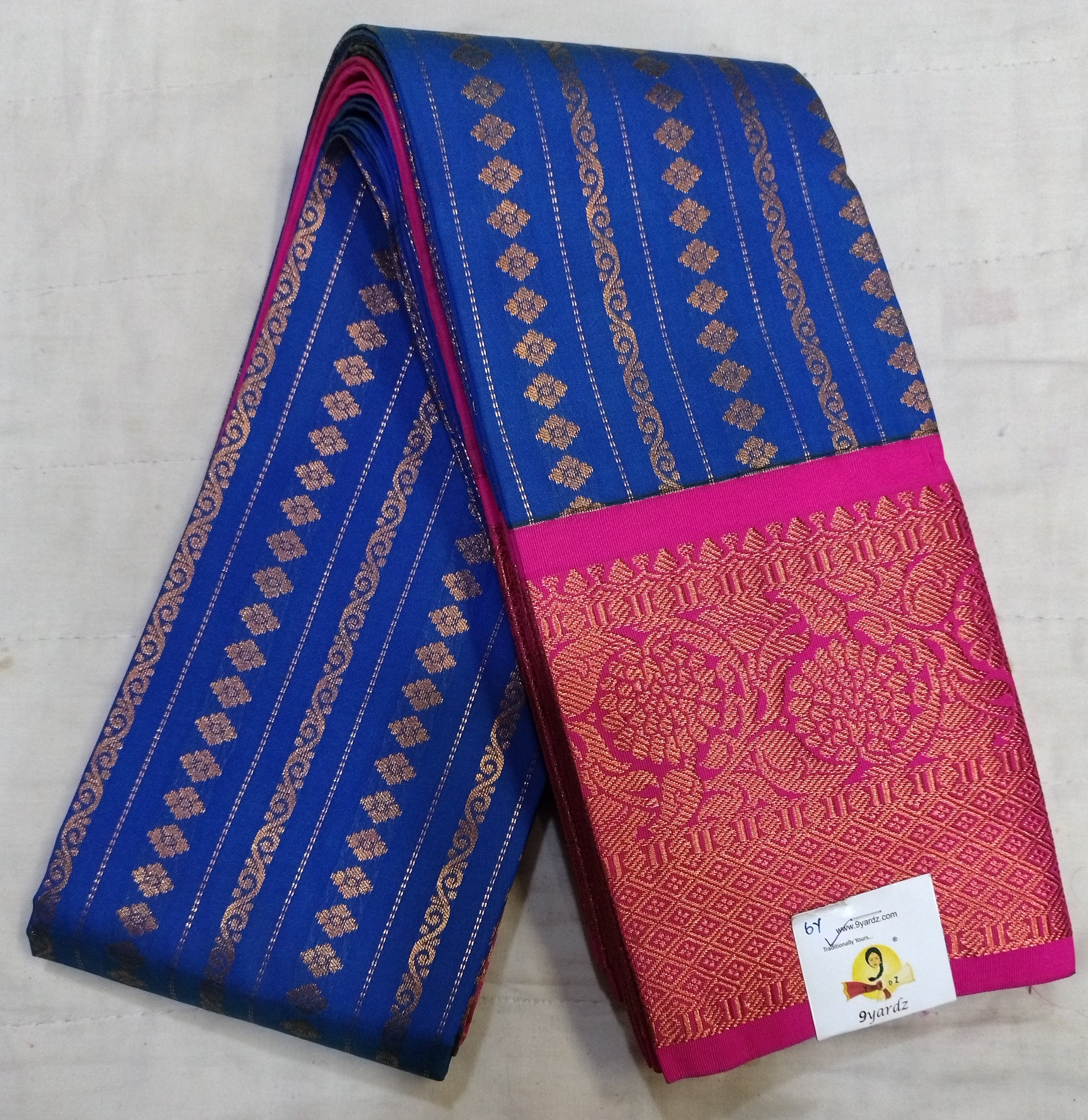 Art silk 6yardz sarees