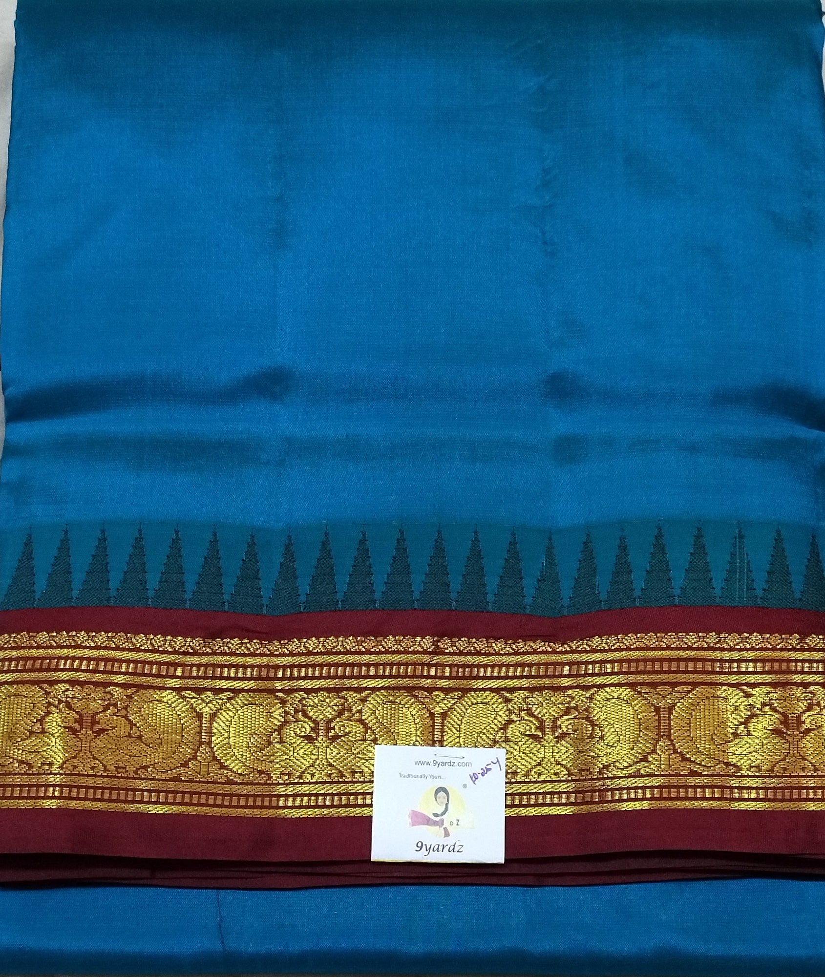 Pure silk 10.25yardz