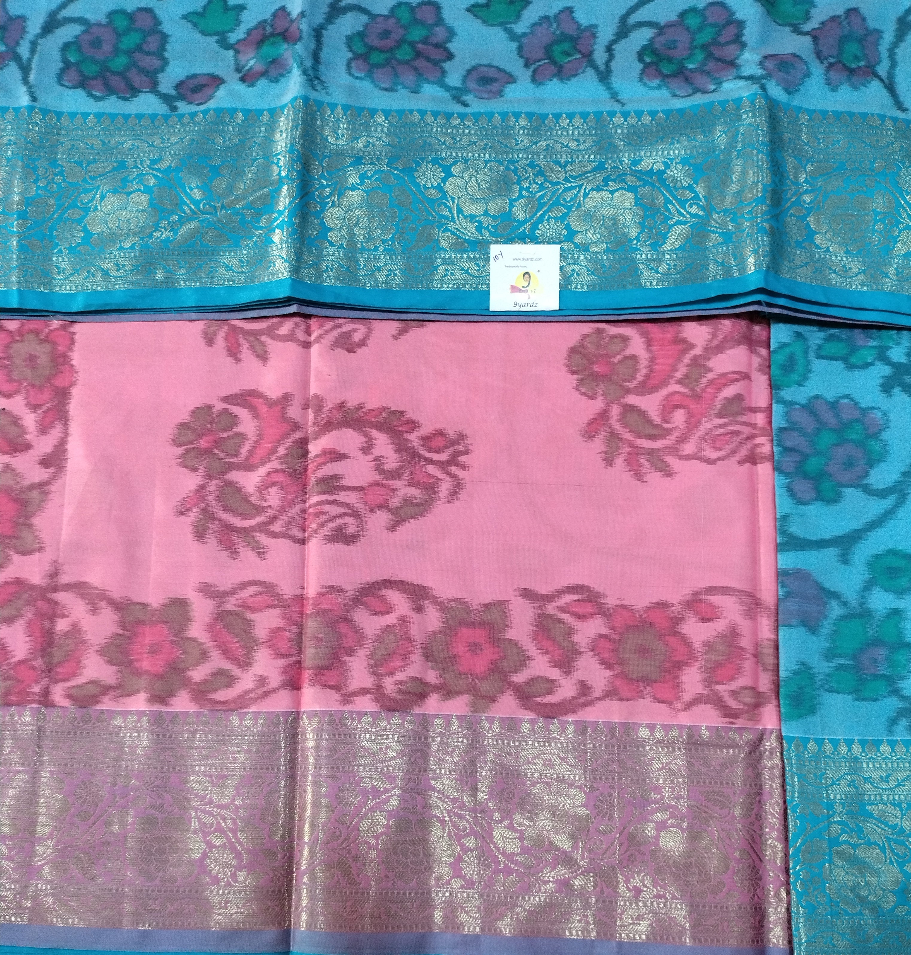 Ikkat semi silk madisar