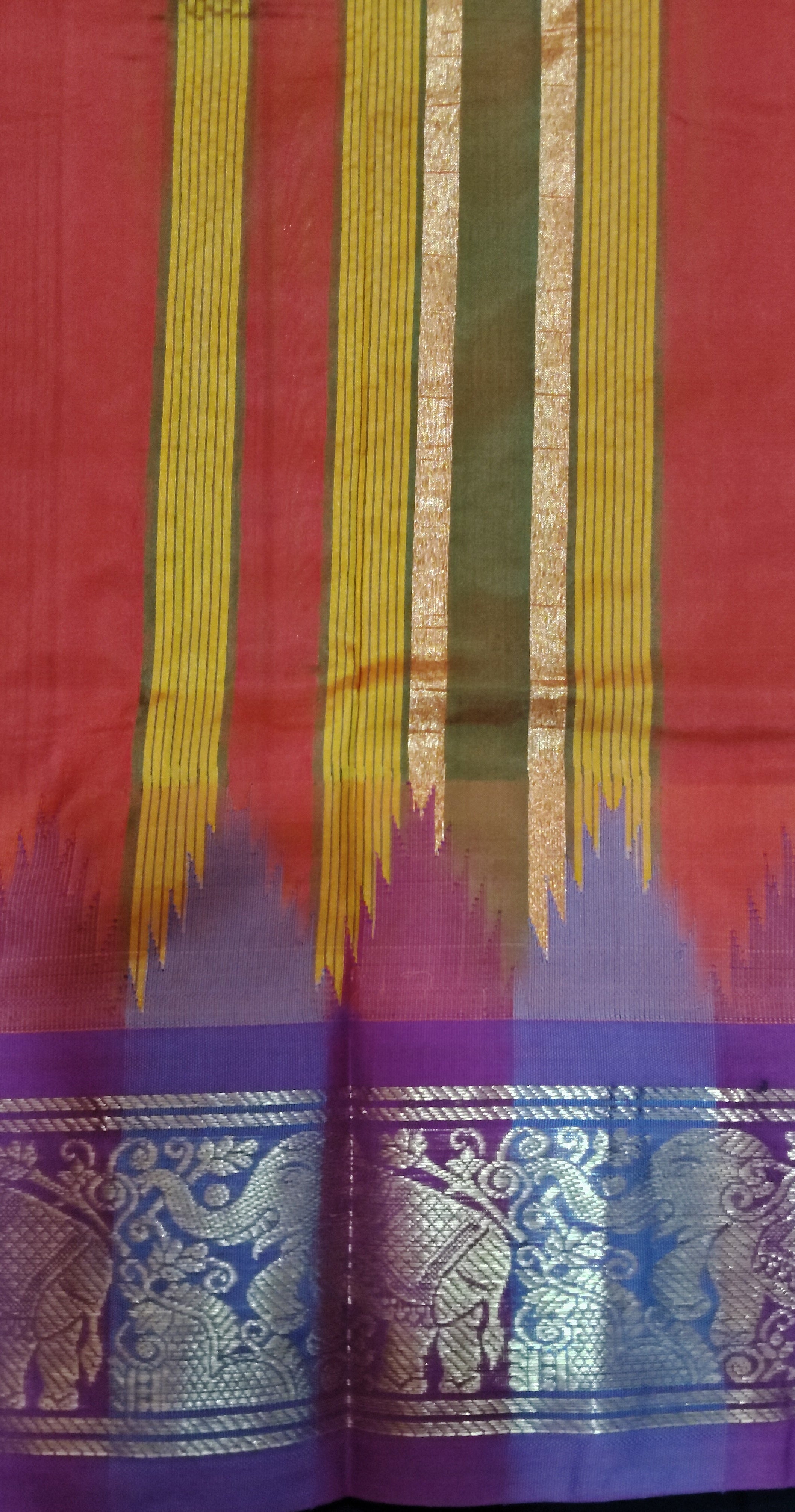 Pure silk Dhoti 5muzham Thalambhu
