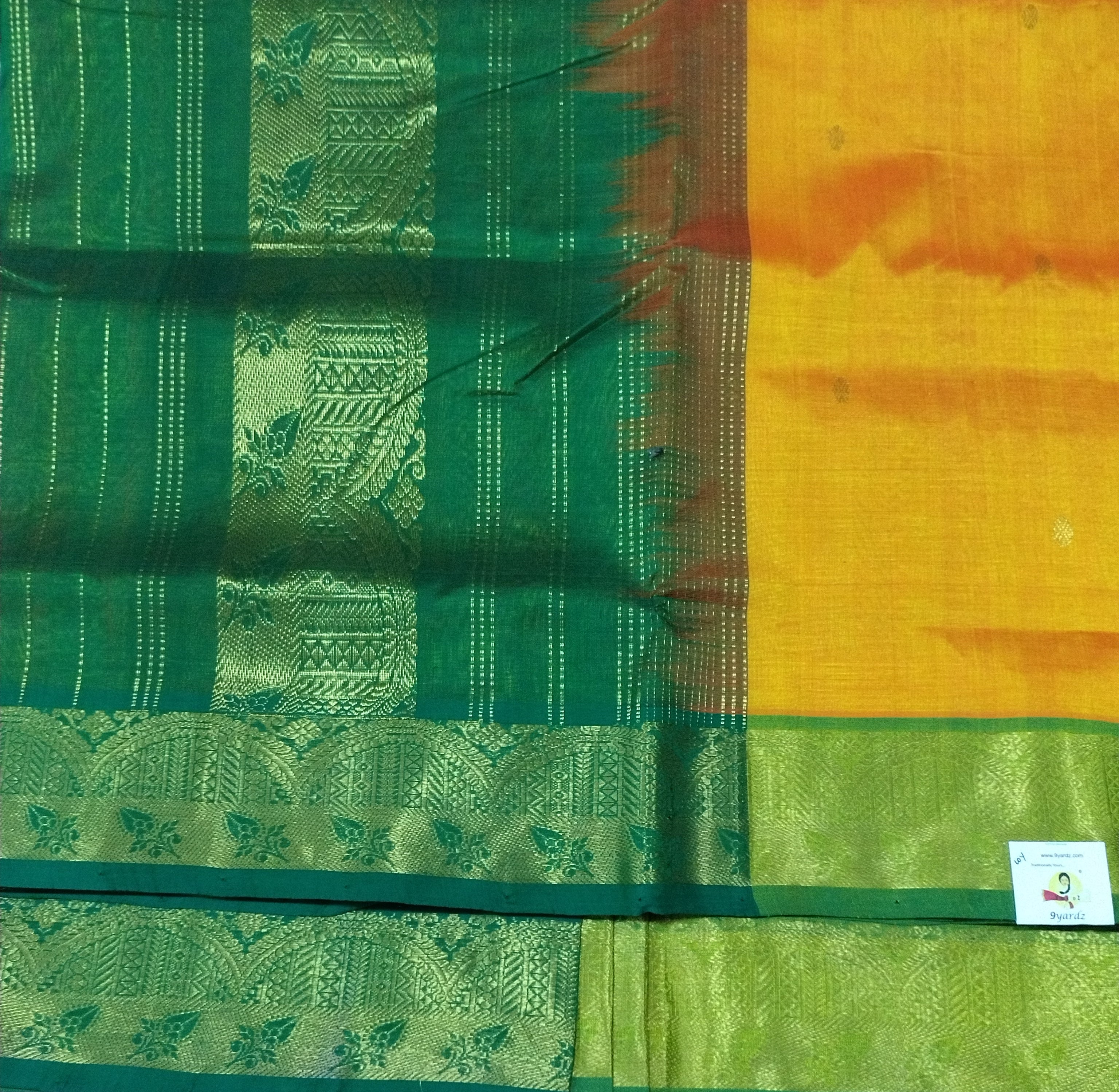 Pure silk cotton Butta 10yards madisar