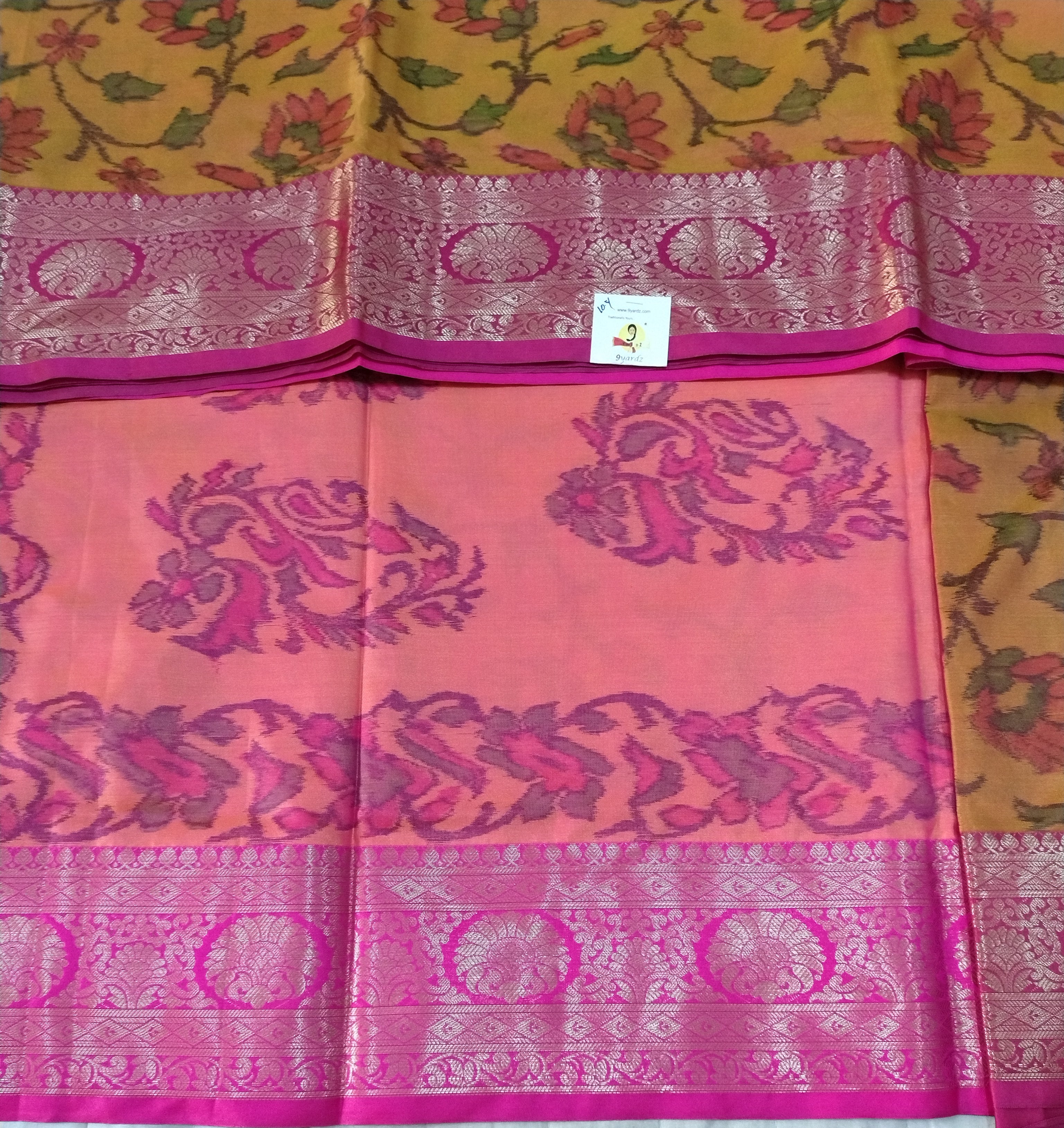 Ikkat semi silk madisar