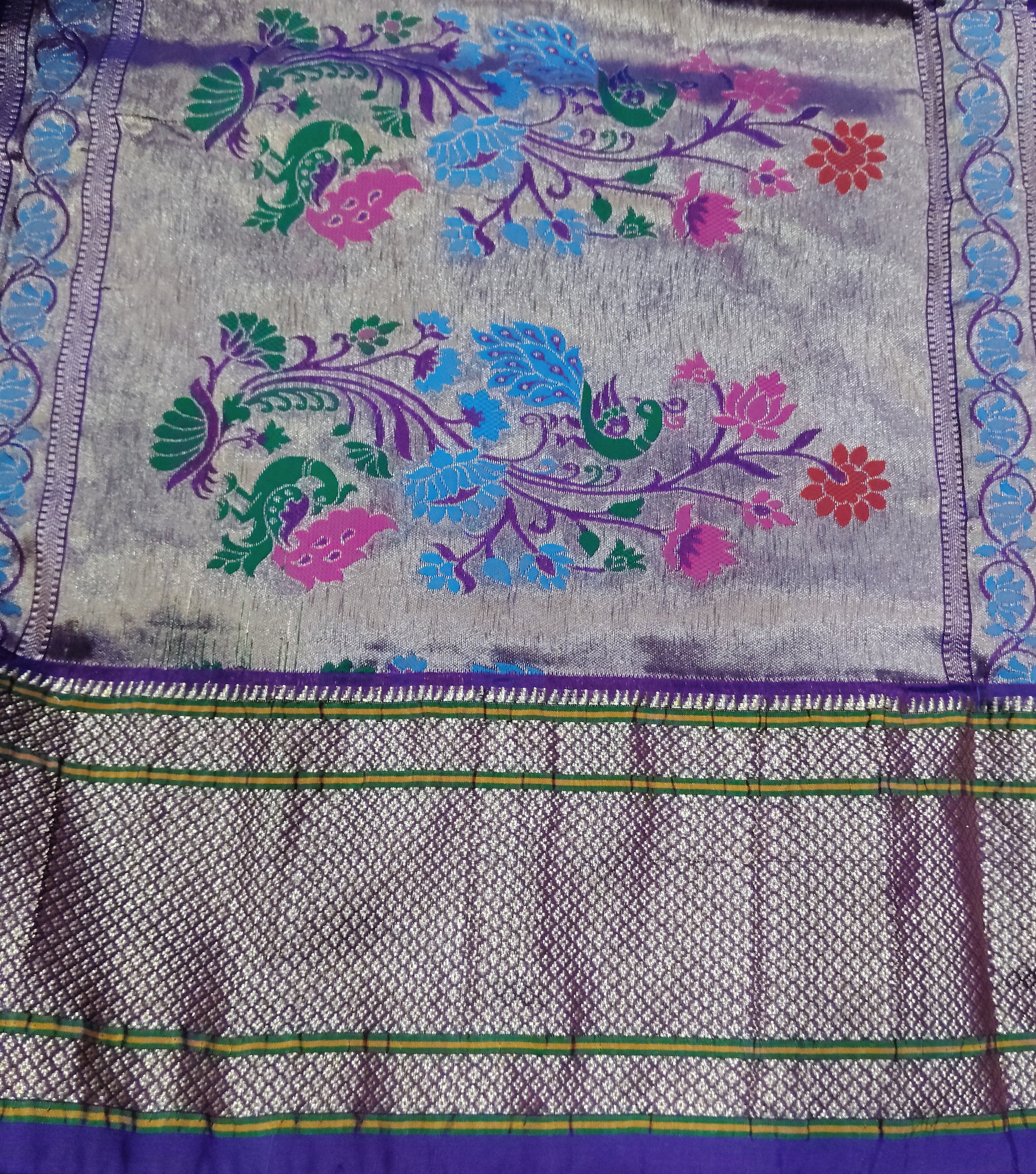 Paithani Art Silk Madisar