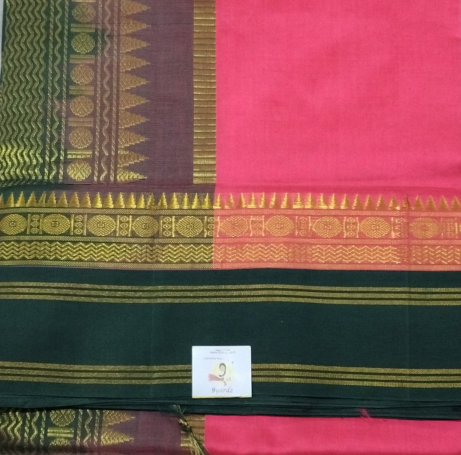 Semi Silk cotton Korvai Madisar